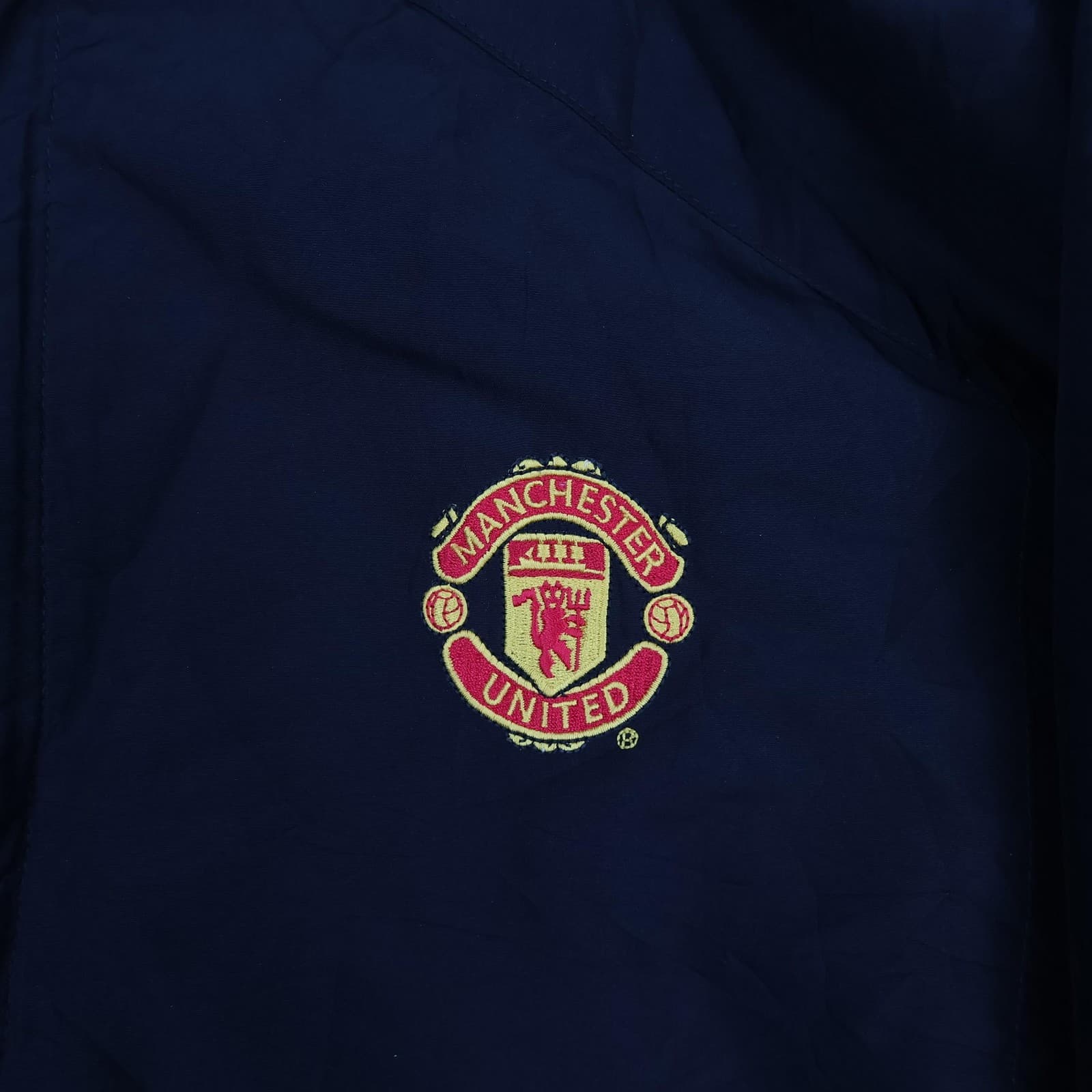 Manchester United Jacket Mens Large Black EPL 2002 2003 Nike Full Zip Training photo 3