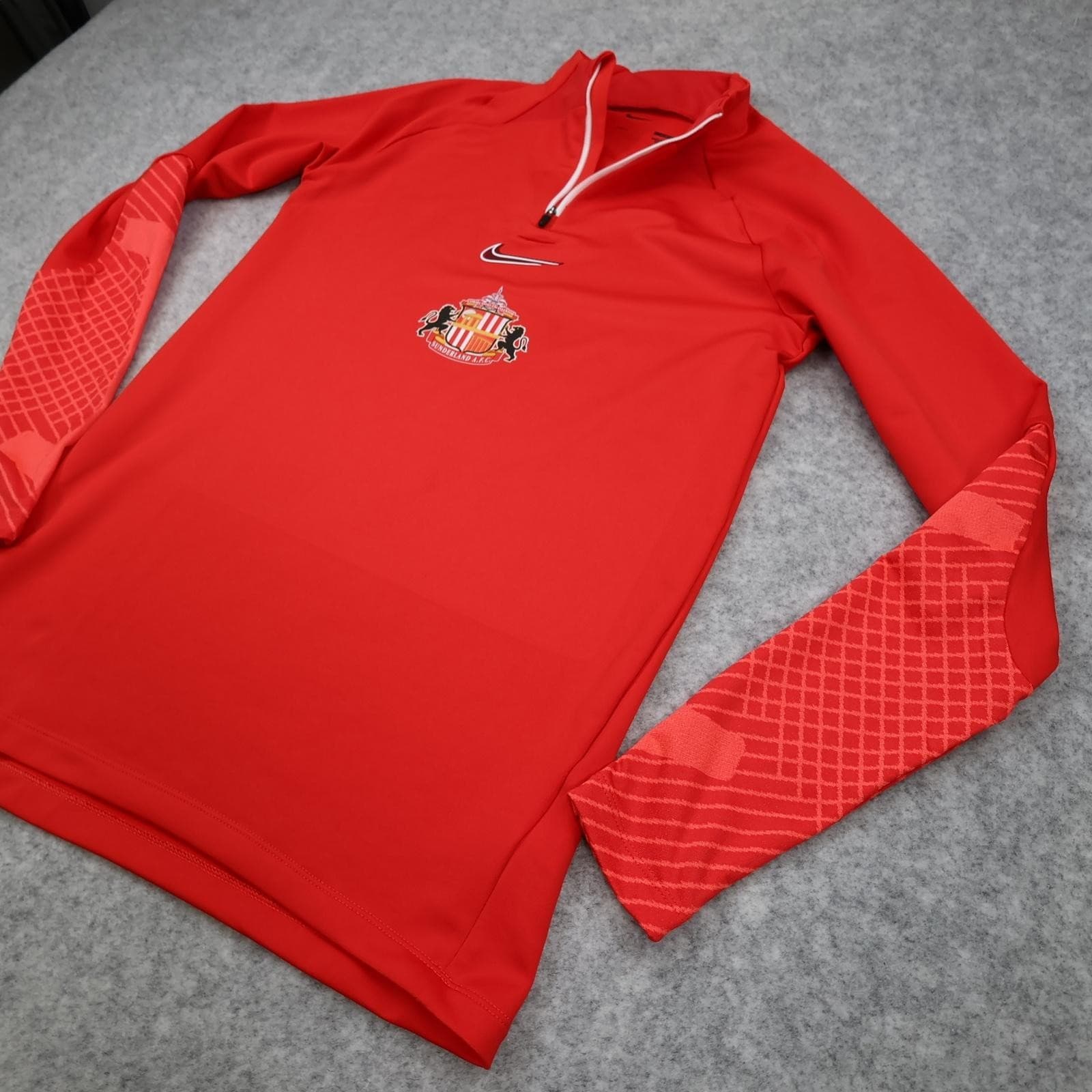 Sunderland Training Top Mens Small Red EFL Football Nike Dri-FIT Soccer Jersey photo 6