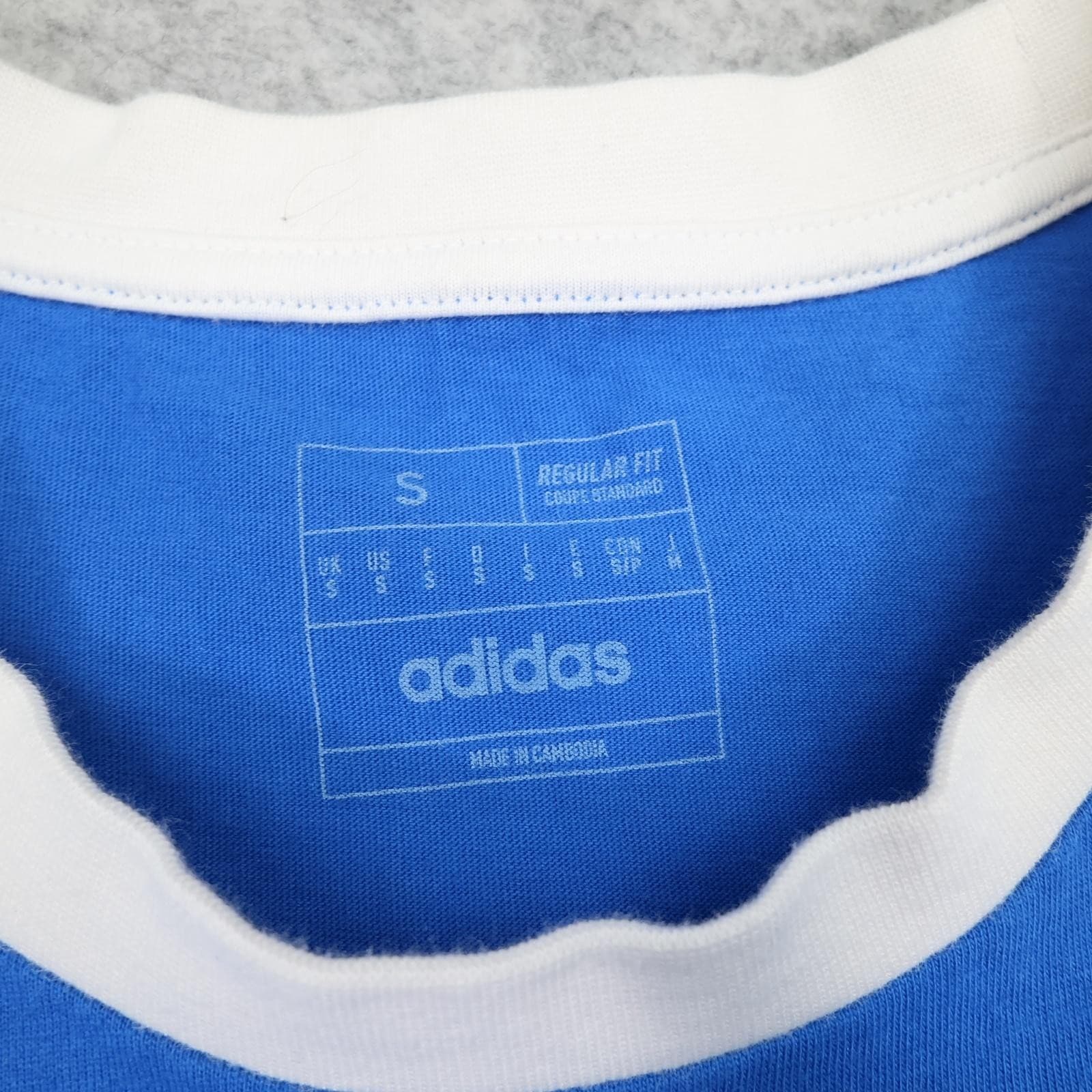 Italy Home Shirt Mens Small Blue 2022 Football Adidas Italia FIGC Top Jersey photo 5