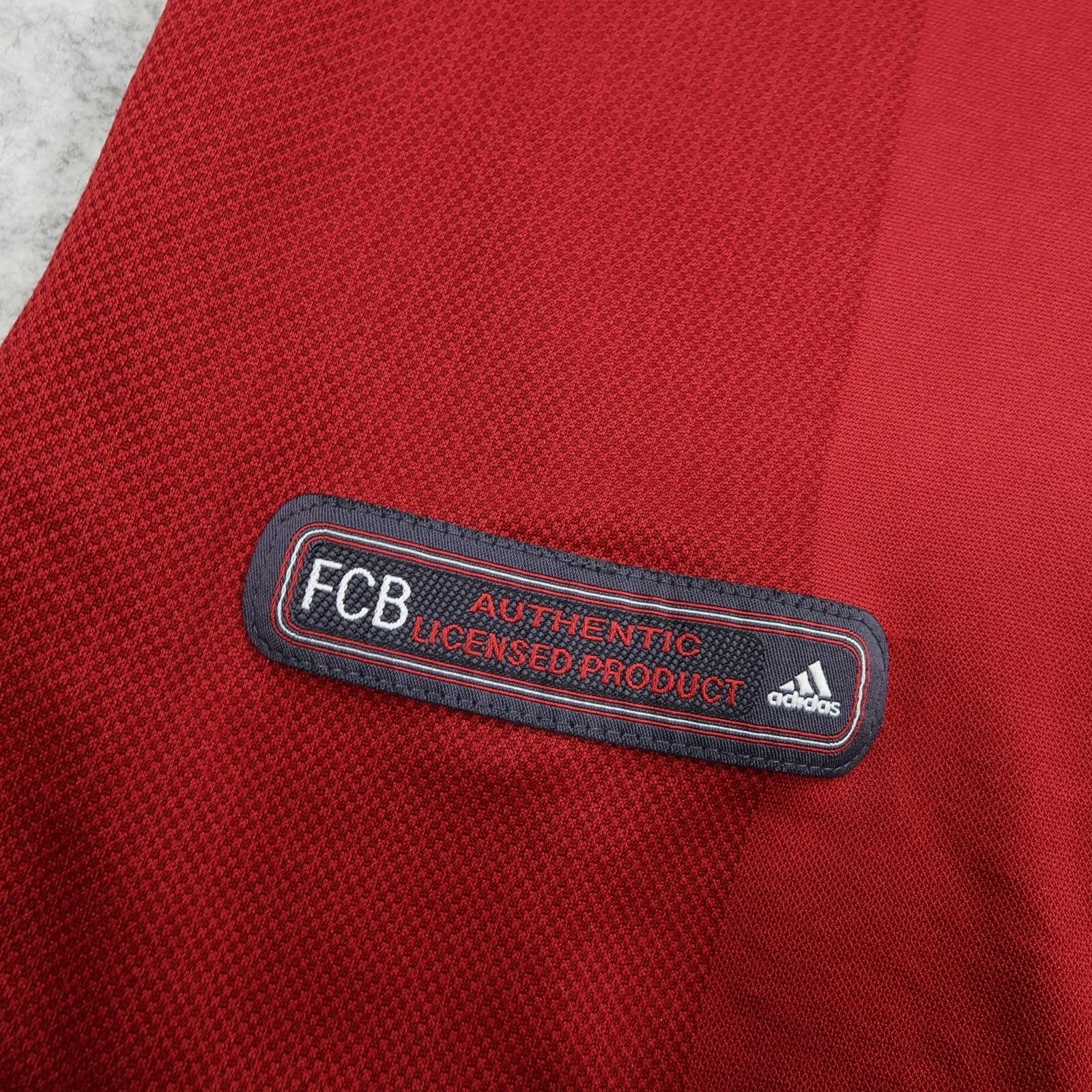 Vintage Bayern Munich Shirt Mens XL Red Home 2001 2002 Football Adidas Opel photo 10