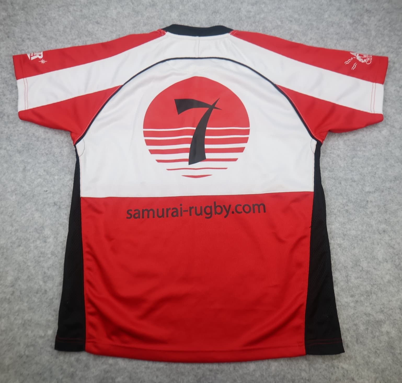 Samurai 7's RFC Medium Home shirt Jersey 2007 2008 Samurai Rugby Jersey photo 2