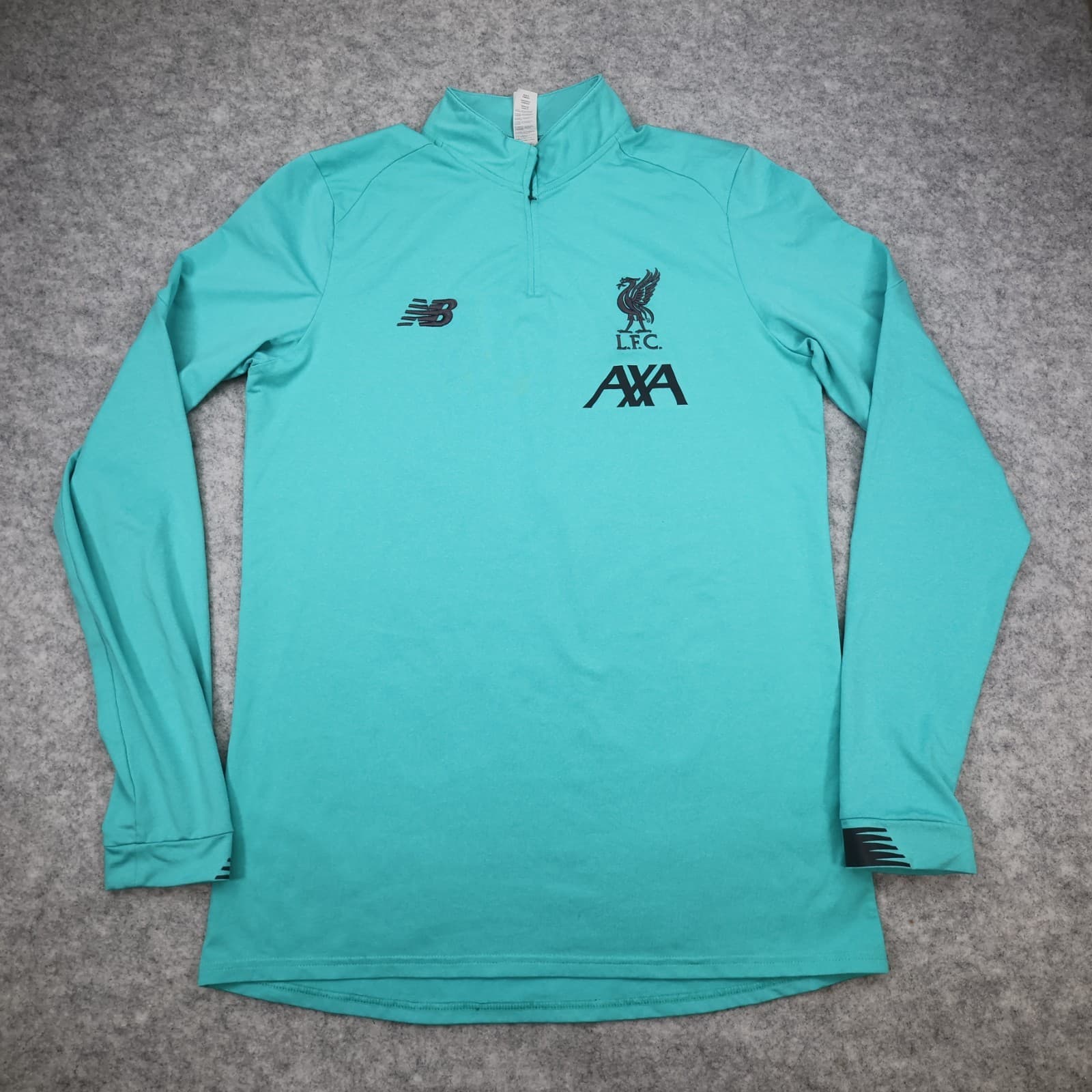 Liverpool Drill Top Large Blue Training New Balance Pullover 2019 2020 1/4 zip