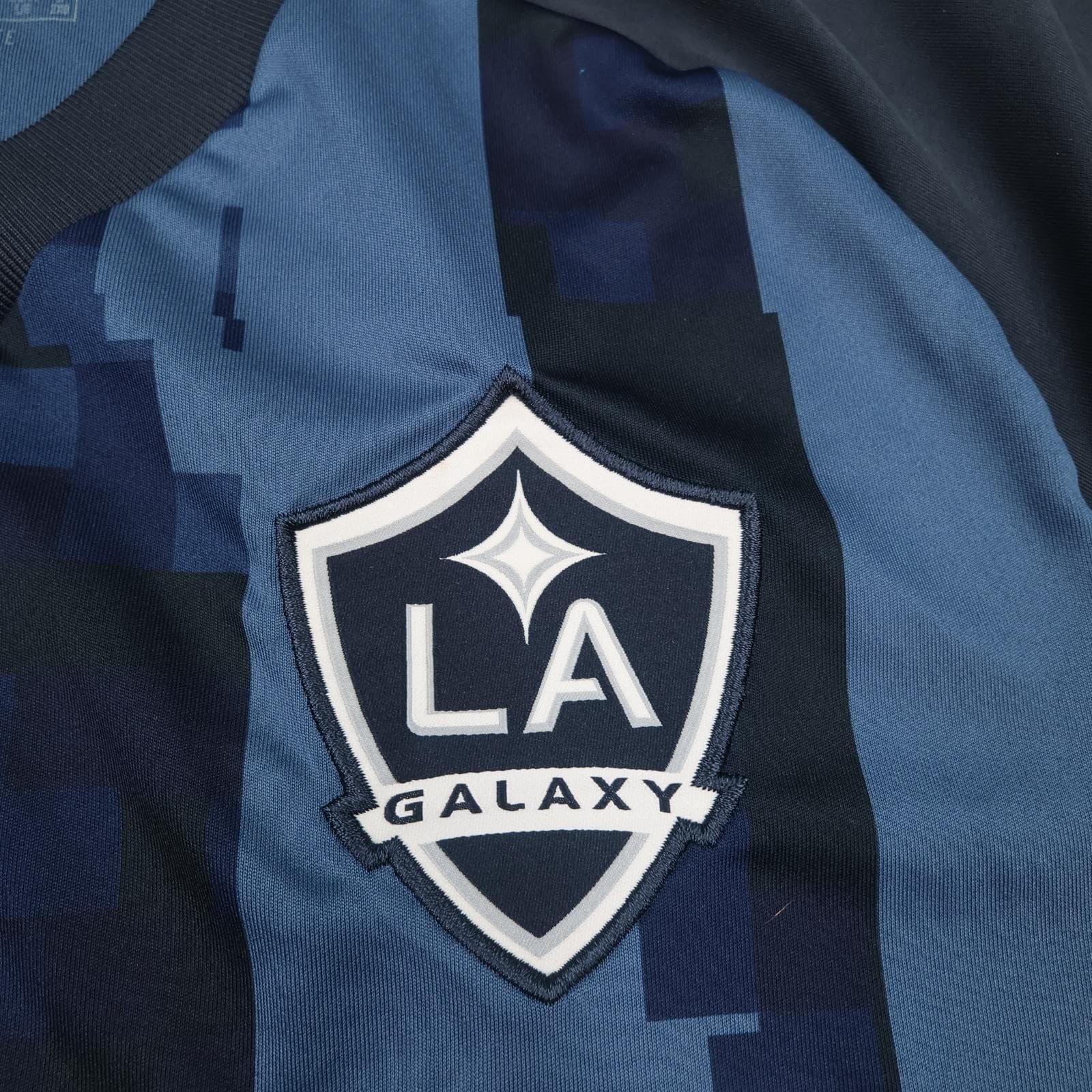 LA Galaxy Shirt Mens Large Blue Away 2019 2020 MLS Football Adidas Herbalife photo 4