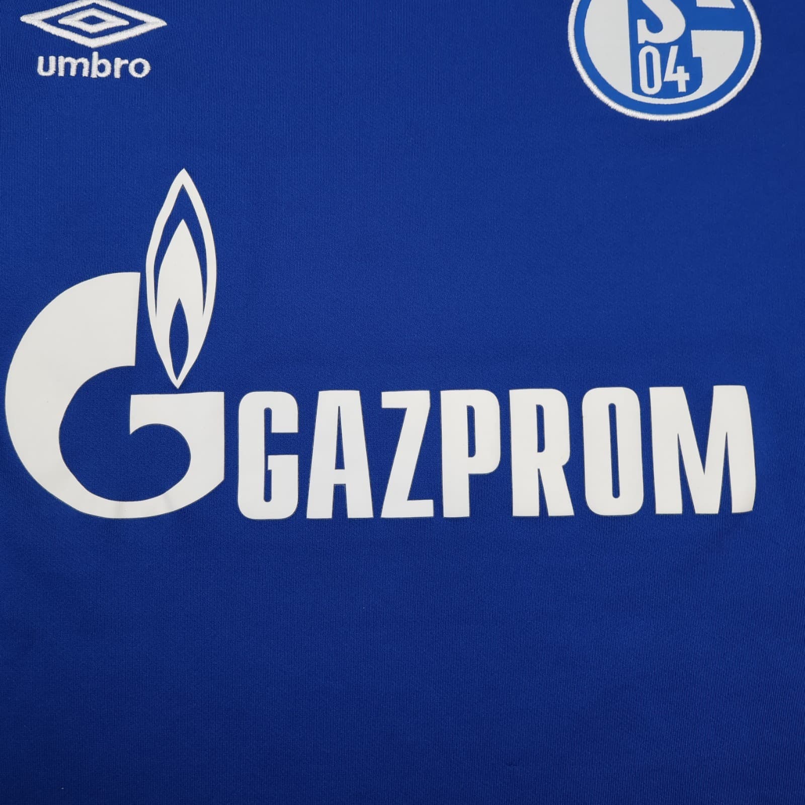 FC Schalke 04 Extra Large Home Kit 2019 2020 Umbro Football Soccer Jersey photo 5