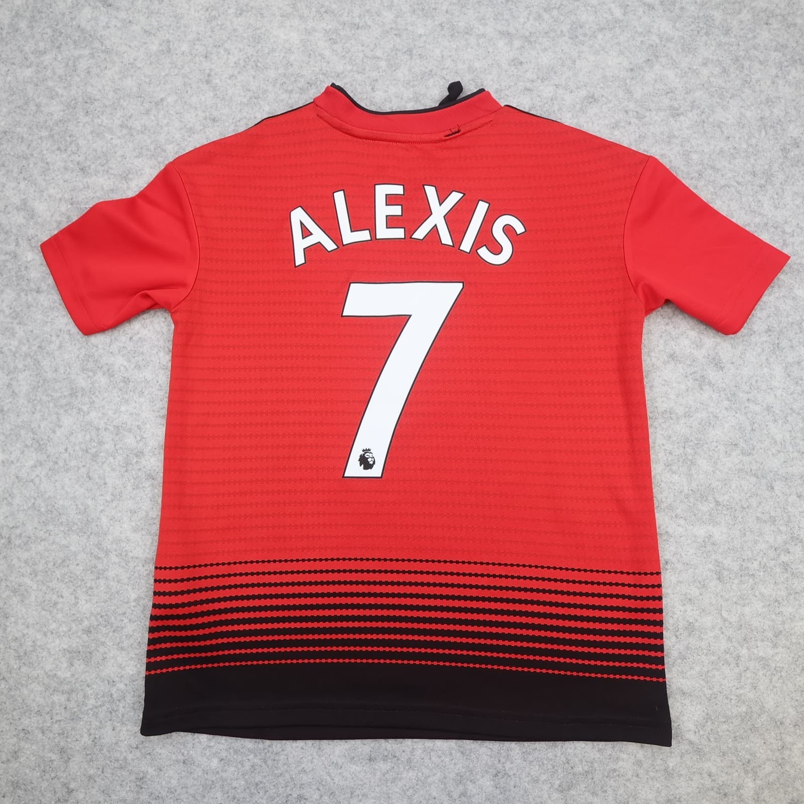 Manchester United Shirt Kids 9-10 Years Home 2018 2019 Adidas Jersey Alexis 7