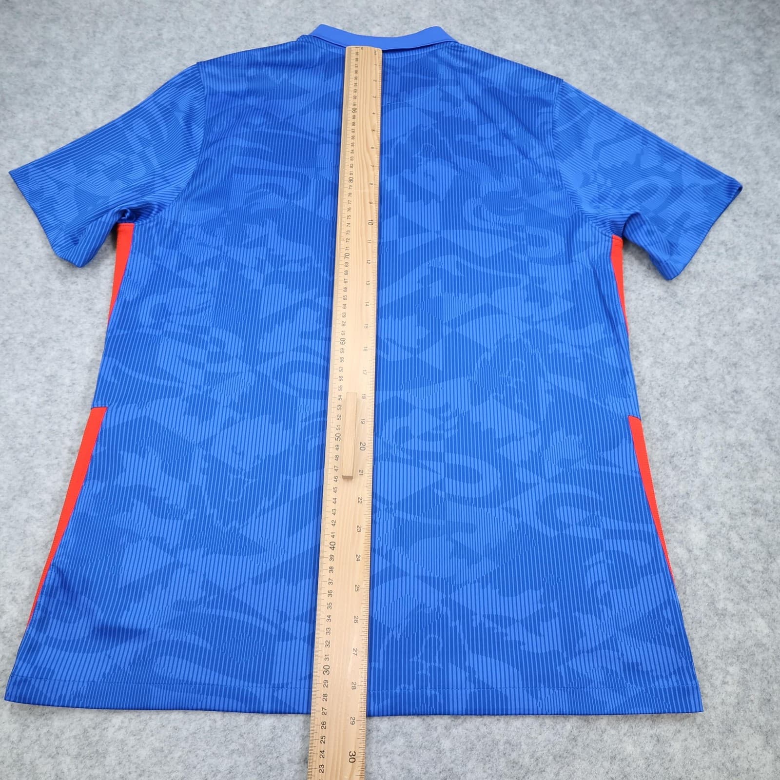England Shirt Mens Large Blue Away Kit 2020 2021 Nike Dri Fit Soccer Jersey photo 10