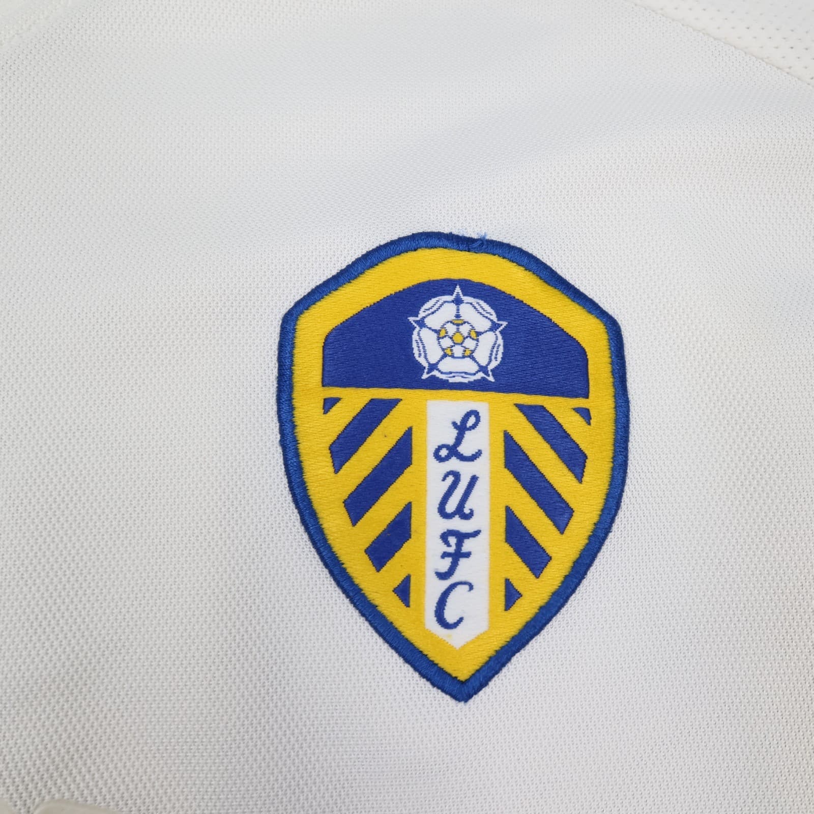 Vintage Leeds United Shirt 2XL White Home Kit 2000 2002 Jersey Strongbow XXL photo 4