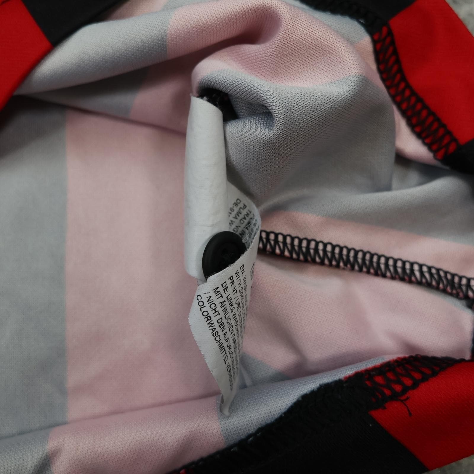 AC Milan Shirt Mens Medium Red Black Home 2018 2019 Football Puma Fly Emirates photo 8