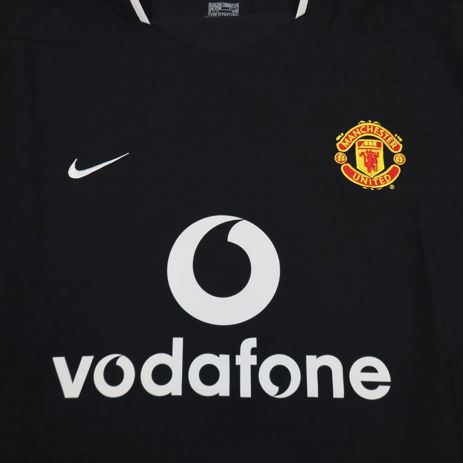 Manchester United Shirt 2XL Black Away 2003 2005 Nike Jersey Ronaldo Football photo 3