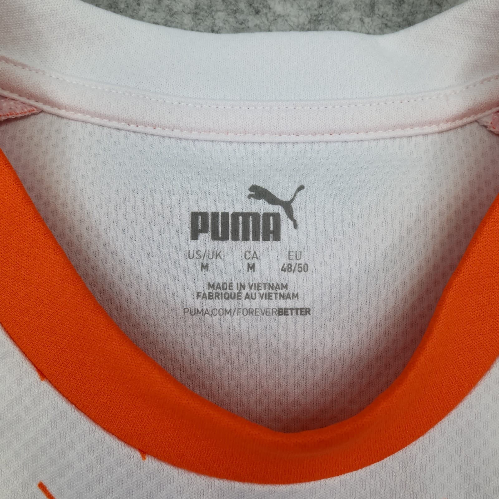 Blackpool Football Shirt Medium White Away Kit 2023 2024 Puma Soccer Jersey photo 7