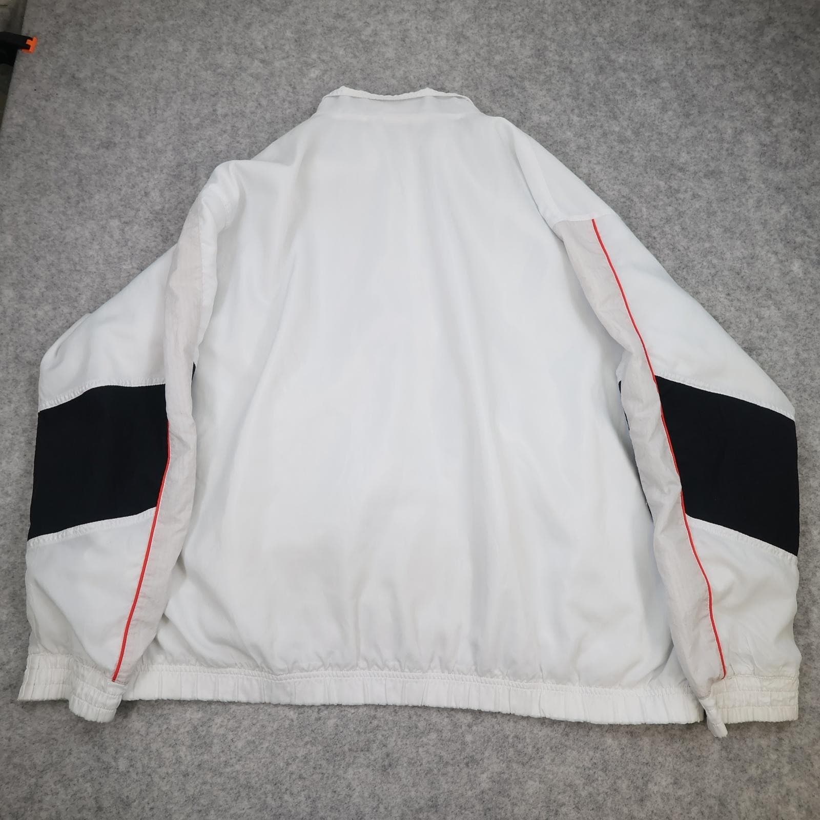 Nike Air Jacket Mens 2XL White Colourblock Full Zip Windbreaker FN7864-121 photo 2