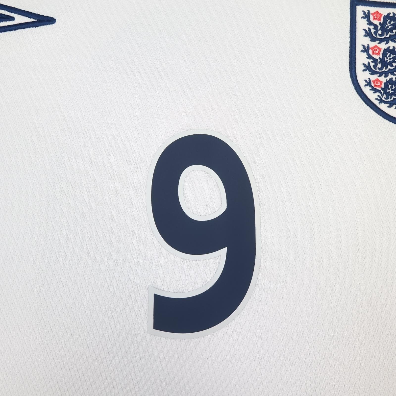 Vintage England Home Shirt Mens 2XL White 2005 2007 Football Umbro Rooney 9 photo 7