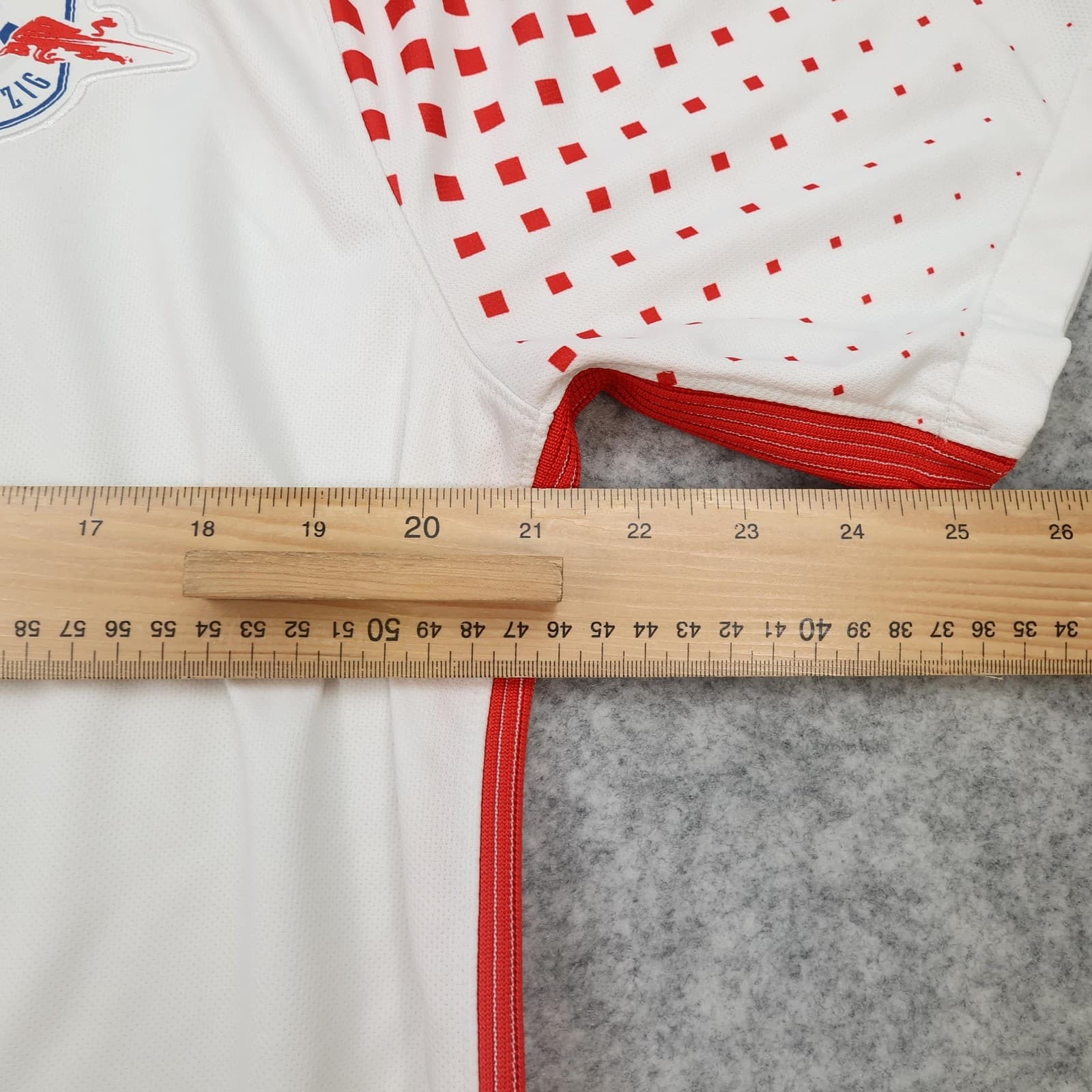 RB Leipzig Shirt Mens XL White Home 2017 2018 Nike Dri Fit Soccer Jersey photo 12