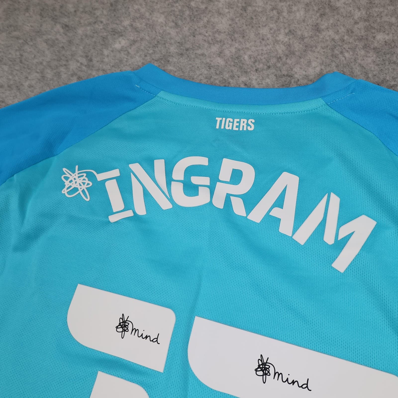 Hull City Goalkeeper Shirt Mens 3XL Blue Football Umbro Giacom Ingram 13 Jersey photo 8