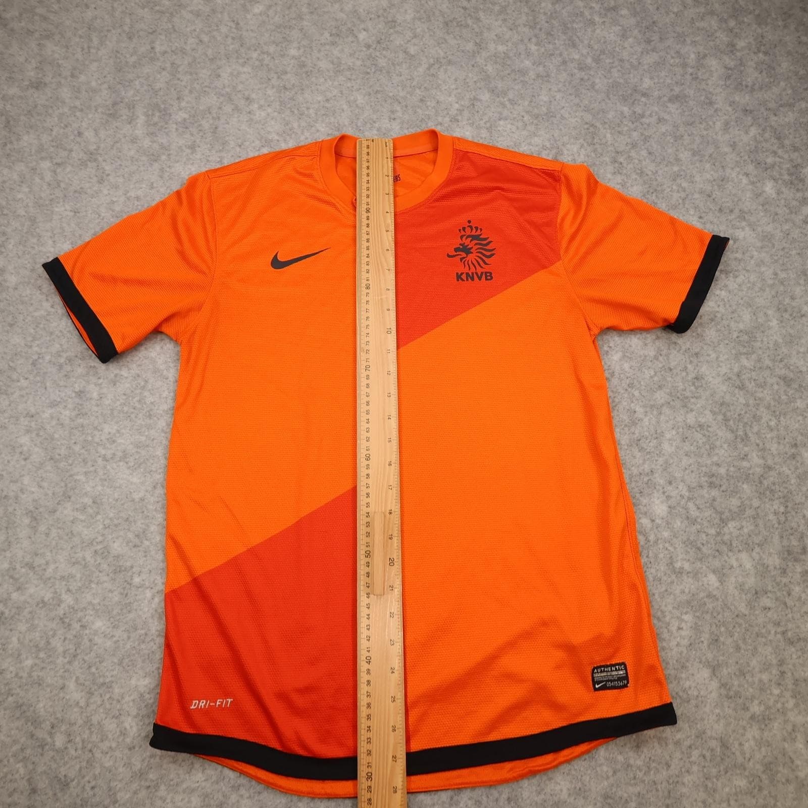 Netherlands Home Shirt Mens Medium Orange 2012 2013 Football Nike Dri Fit photo 14