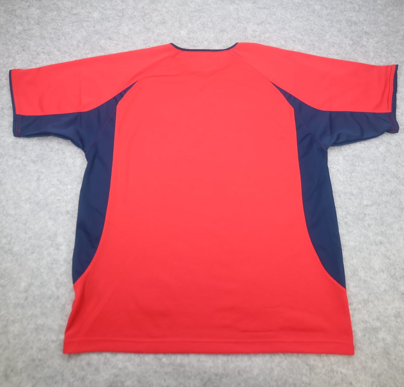 Vintage Rangers Football Shirt Medium Red Training Kit 2003 2004 Diadora Mens photo 2
