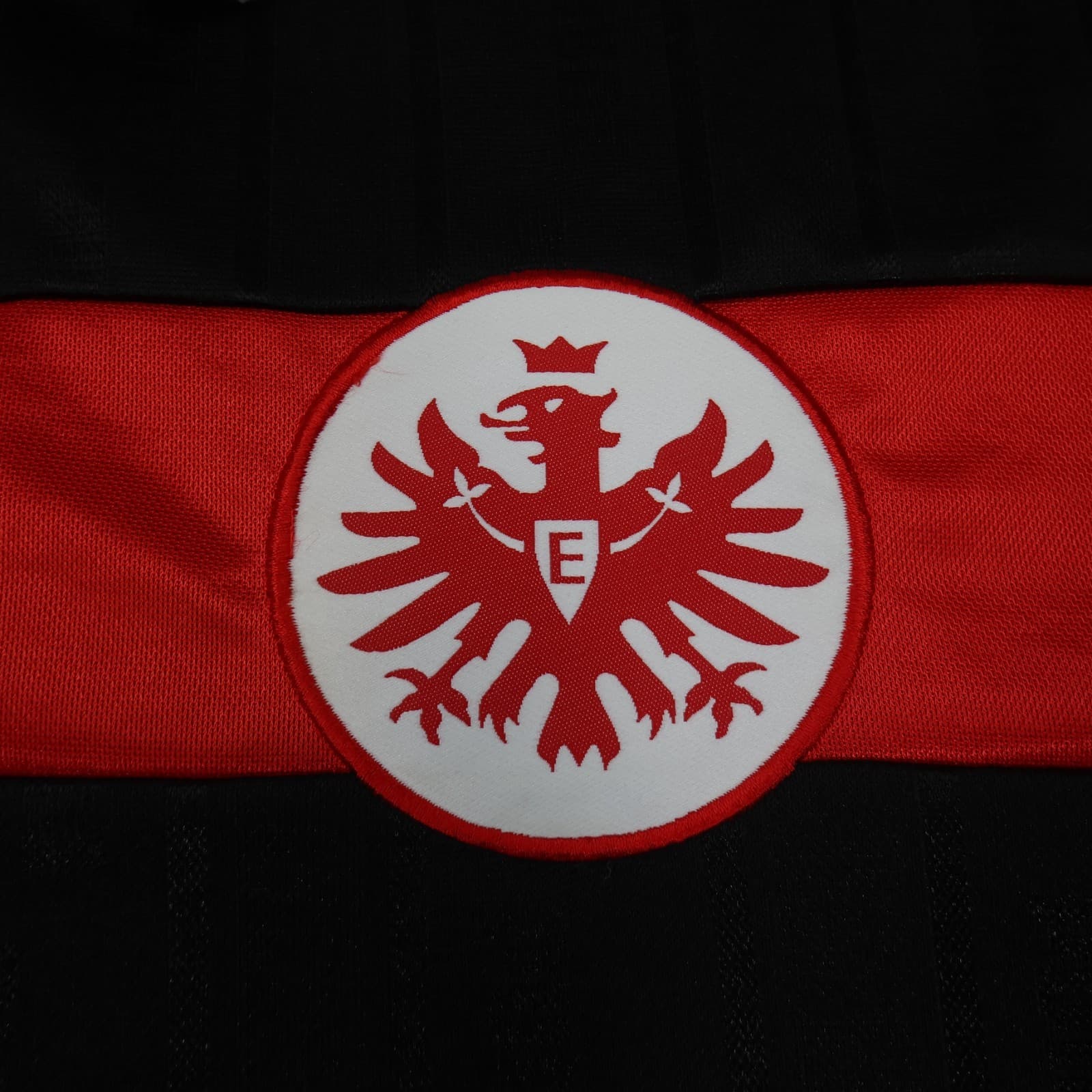 Eintracht Frankfurt Shirt 2XL Black Third Kit Puma Soccer Jersey 1999 2000 Y2K photo 6
