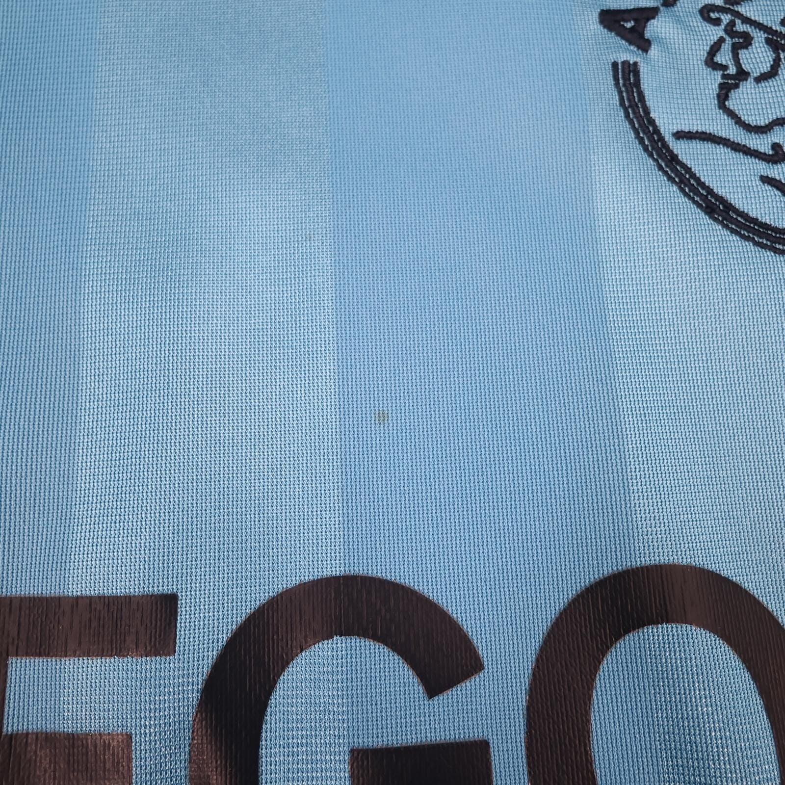 Ajax Shirt Mens Medium Blue Away 2010 2011 Football Adidas AEGON Jersey photo 7