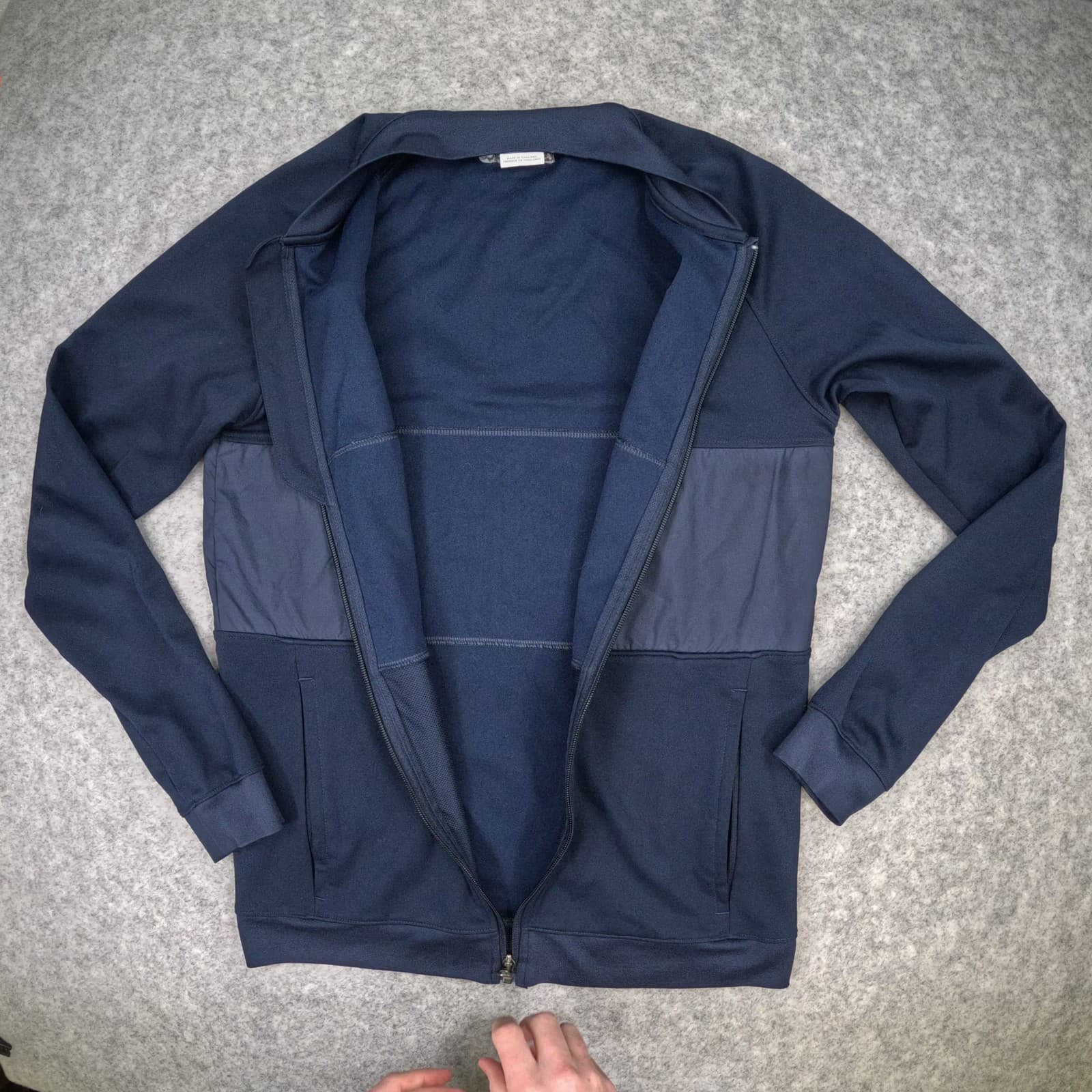 FC Barcelona Jacket Small Blue 2021 2022 Nike Long Sleeve Zip Football photo 2