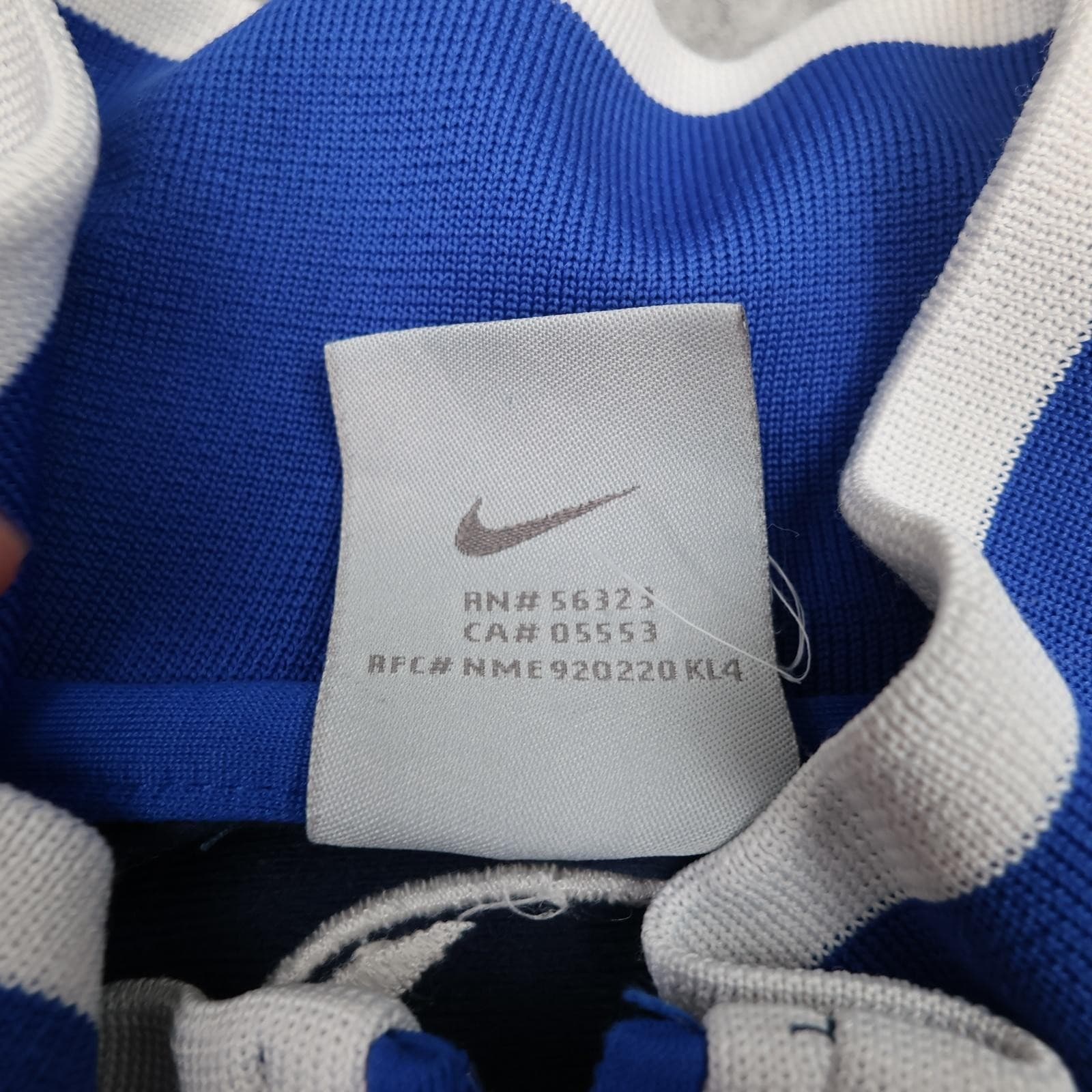 Manchester United Jacket Mens 2XL Navy Blue 2006 2007 Nike Track Top Training photo 4