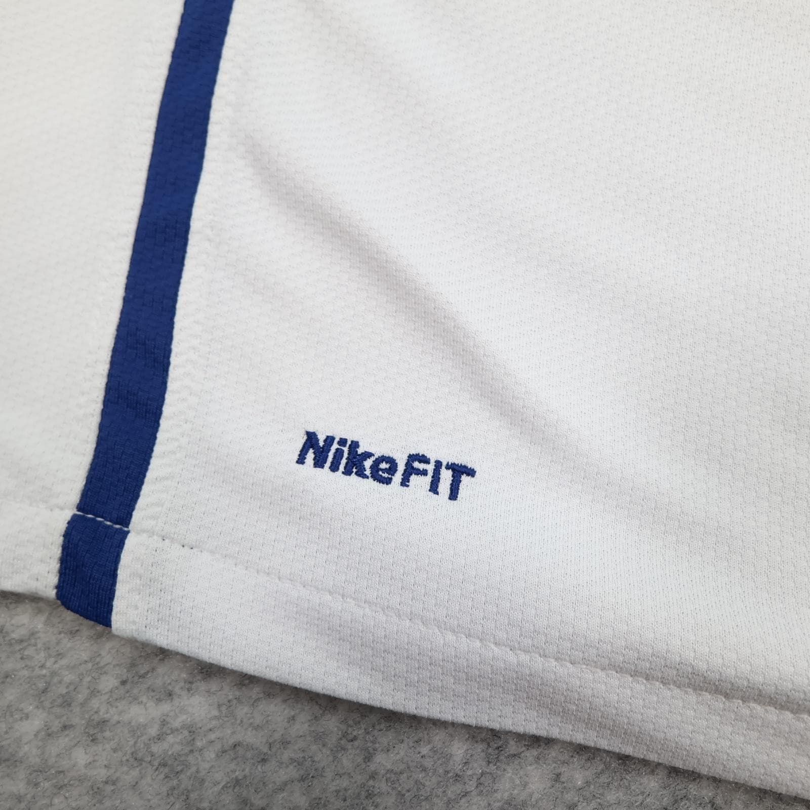 Manchester United Shirt Mens Medium White Away EPL 2008 2009 Nike AIG Jersey photo 8