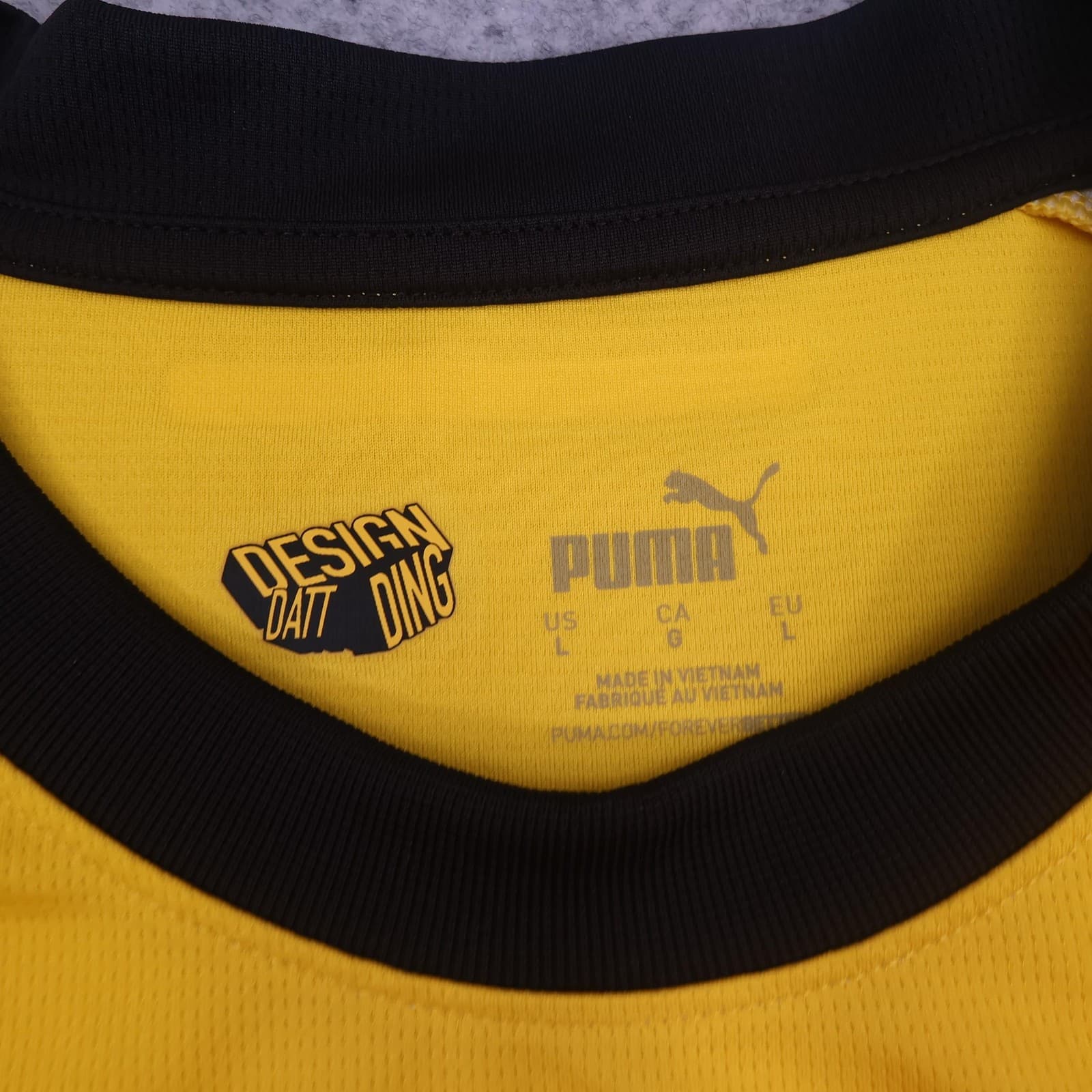 Borussia Dortmund Shirt Mens Large Yellow Black Home 2023 2024 Football Puma Jer photo 8
