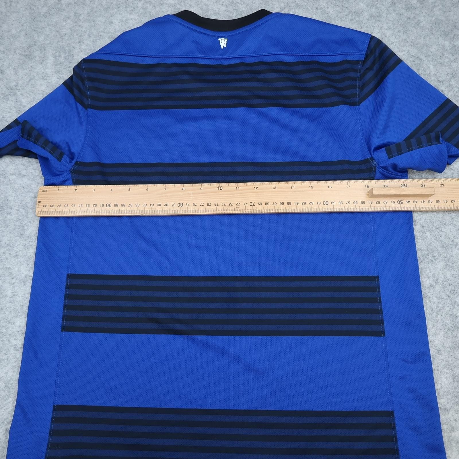 Manchester United Shirt Mens Medium Blue 3rd 2011 2012 Nike Soccer Jersey photo 10