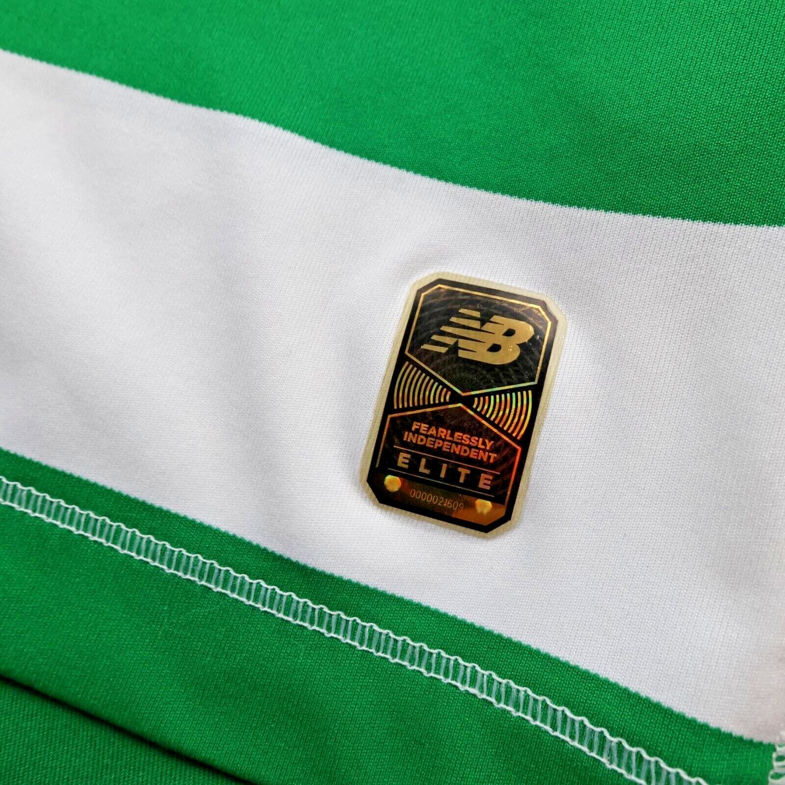 Celtic Football Shirt Large Green Home Kit 2018 2019 New Balance Soccer Jersey photo 5