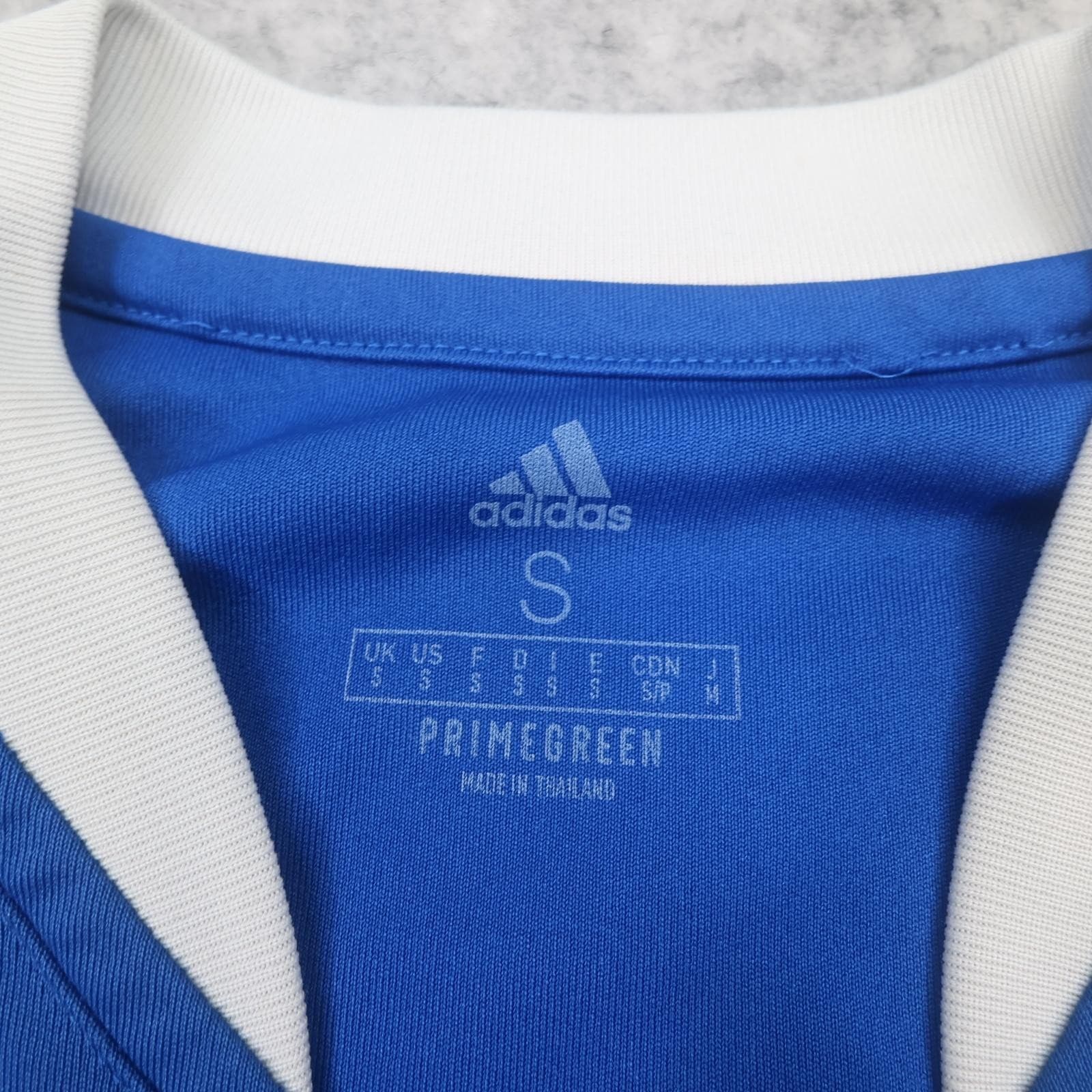 Accrington Stanley Training Shirt Mens Small Blue EFL Football Adidas Jersey photo 6