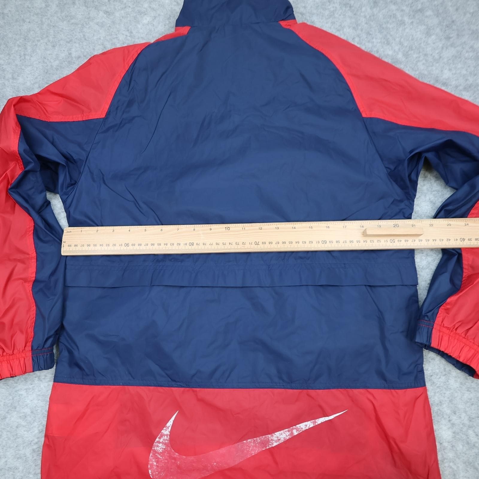 Vintage Arsenal Jacket Mens Small Navy Red Football Nike The Gunners 90s photo 10