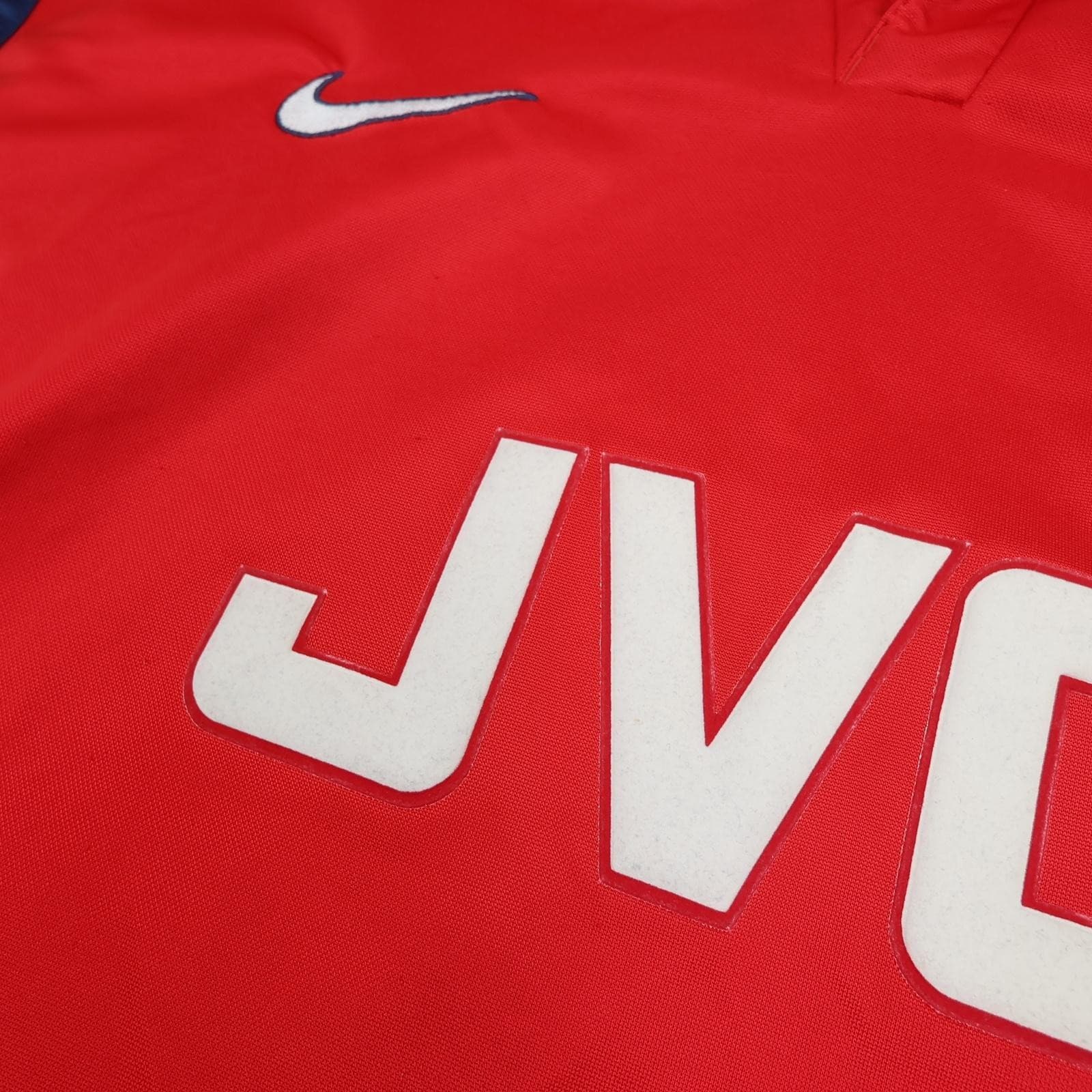 Vintage Arsenal Shirt Mens XL Red Home 1998 1999 Nike JVC Adams 6 Soccer Jersey photo 4