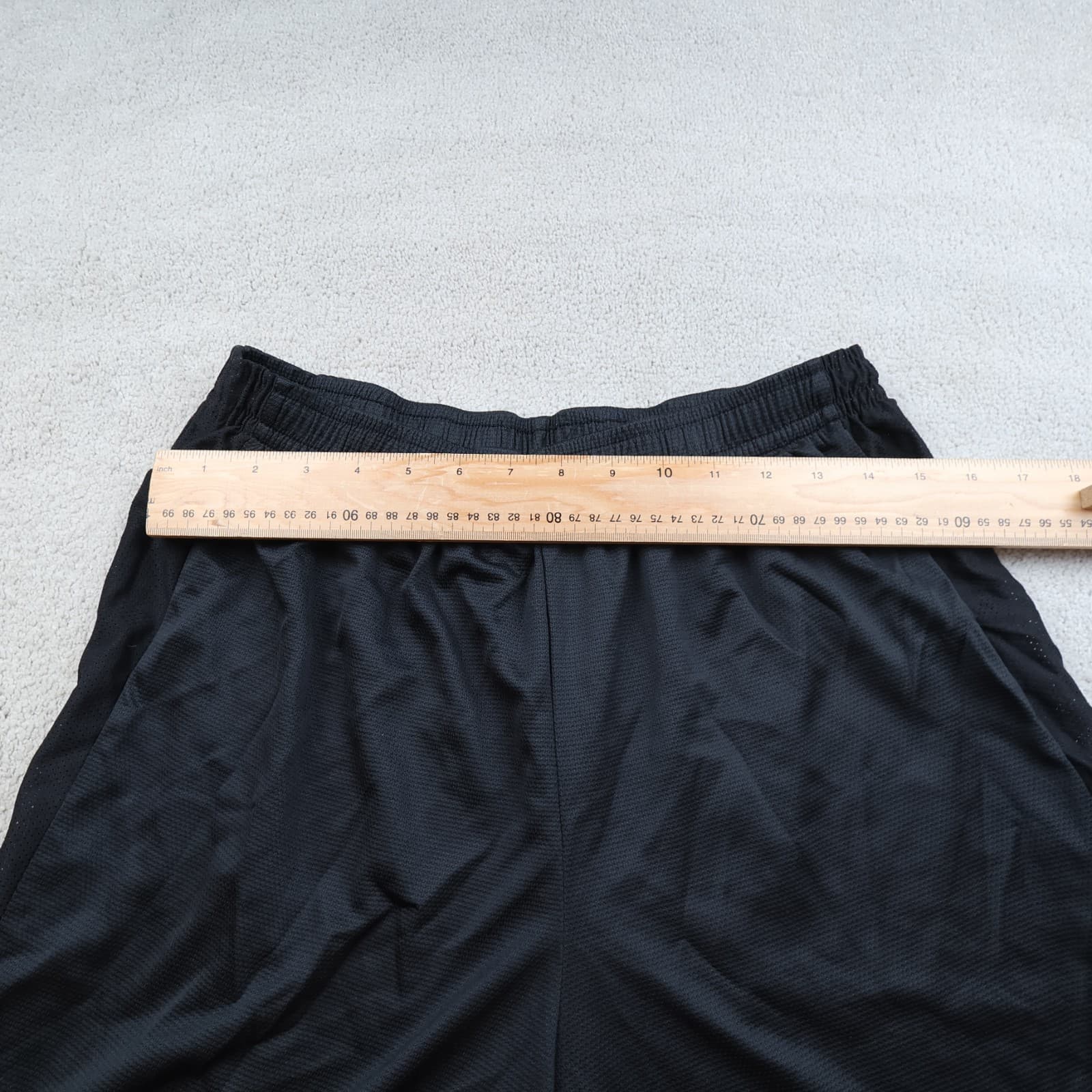 Livingston Football Shorts 2XL Black FBT Mens Adults Stretchy photo 5