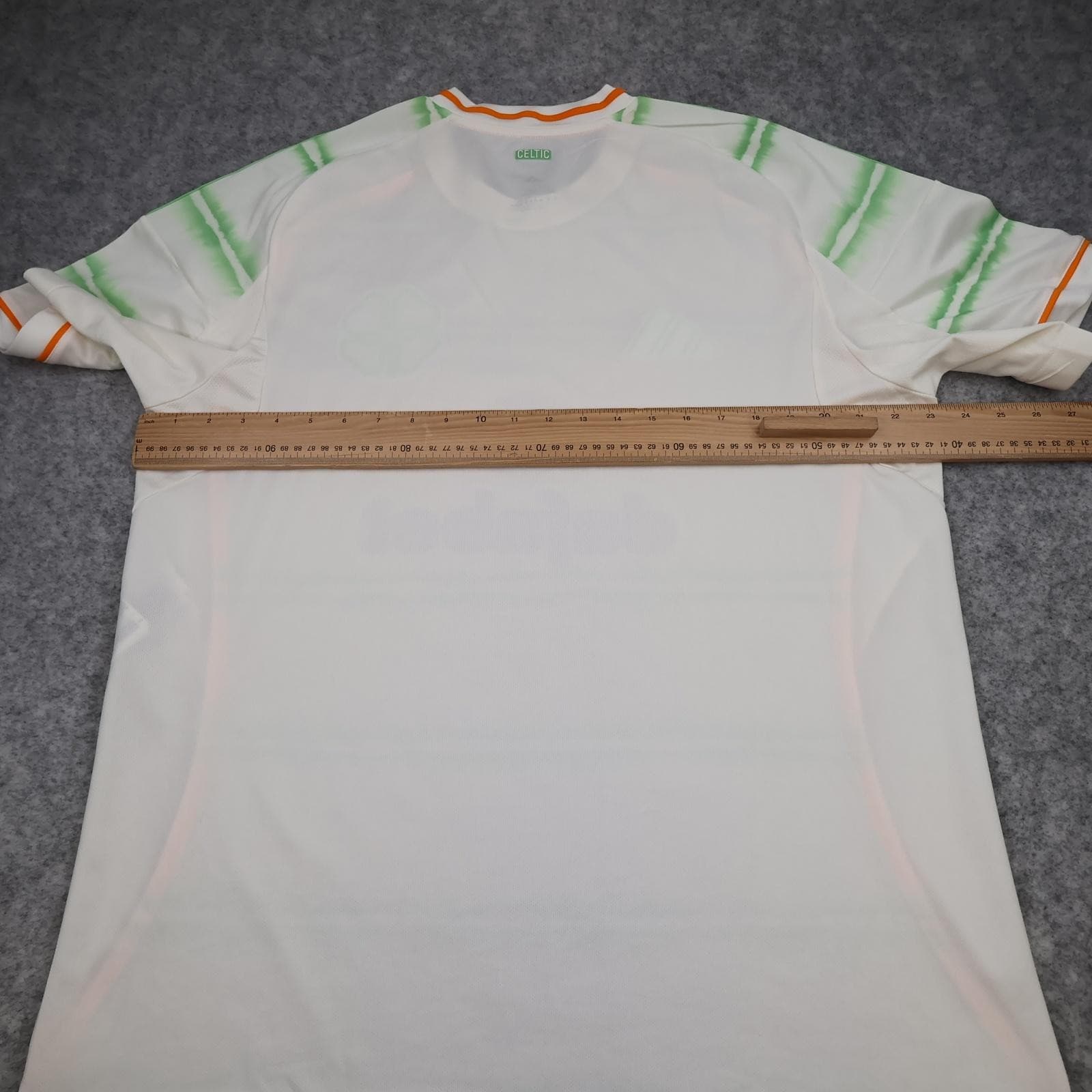 Celtic Shirt Mens XL White Third 2025 SPFL Football Soccer Adidas Jersey photo 11