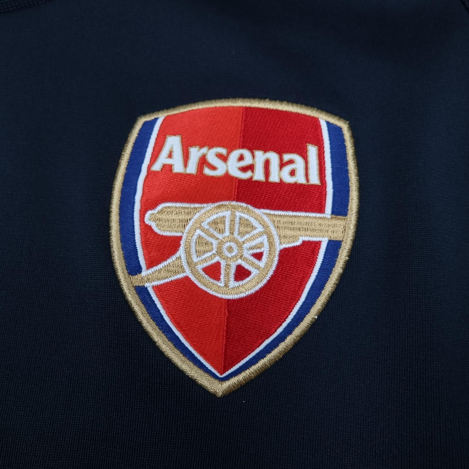 Arsenal Training Shirt Mens Medium Blue 2008 2009 Nike Emirates Soccer Jersey photo 6