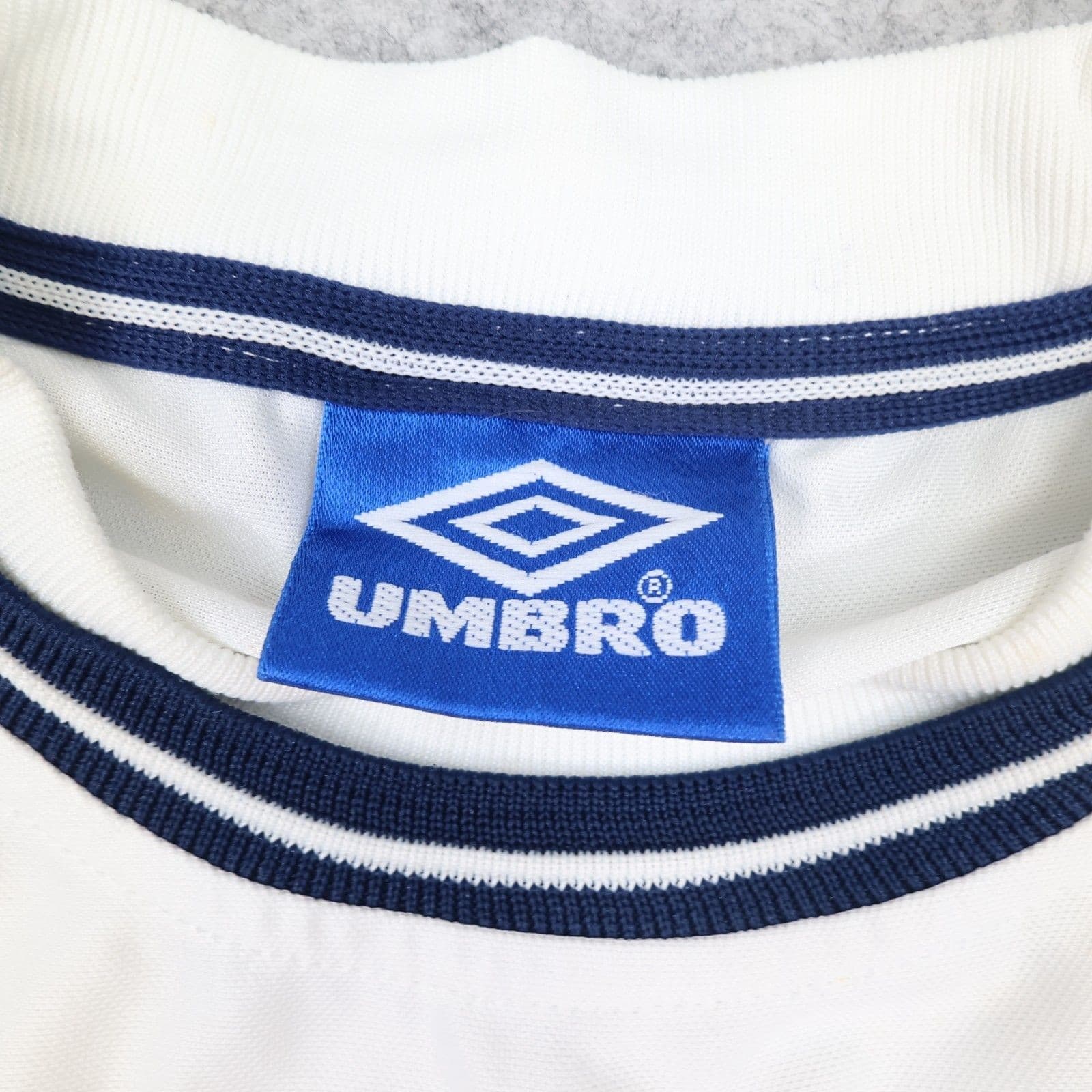 Vintage England Football Shirt Extra Large Umbro White Home 1999 2001 Jersey XL photo 5