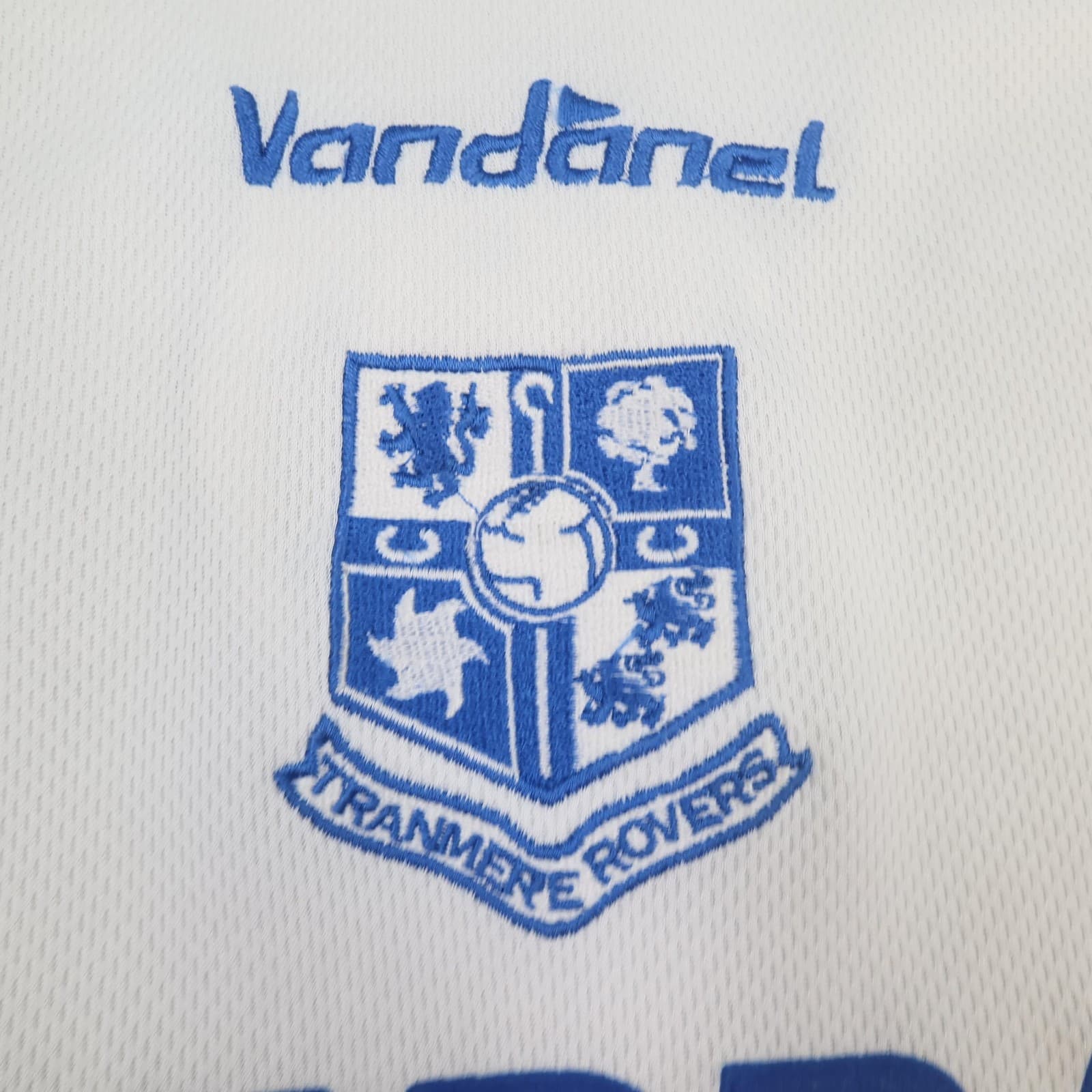 Tranmere Rovers Shirt Mens Large White Home EFL 2004 2005 Vandanel Wirral Jersey photo 4