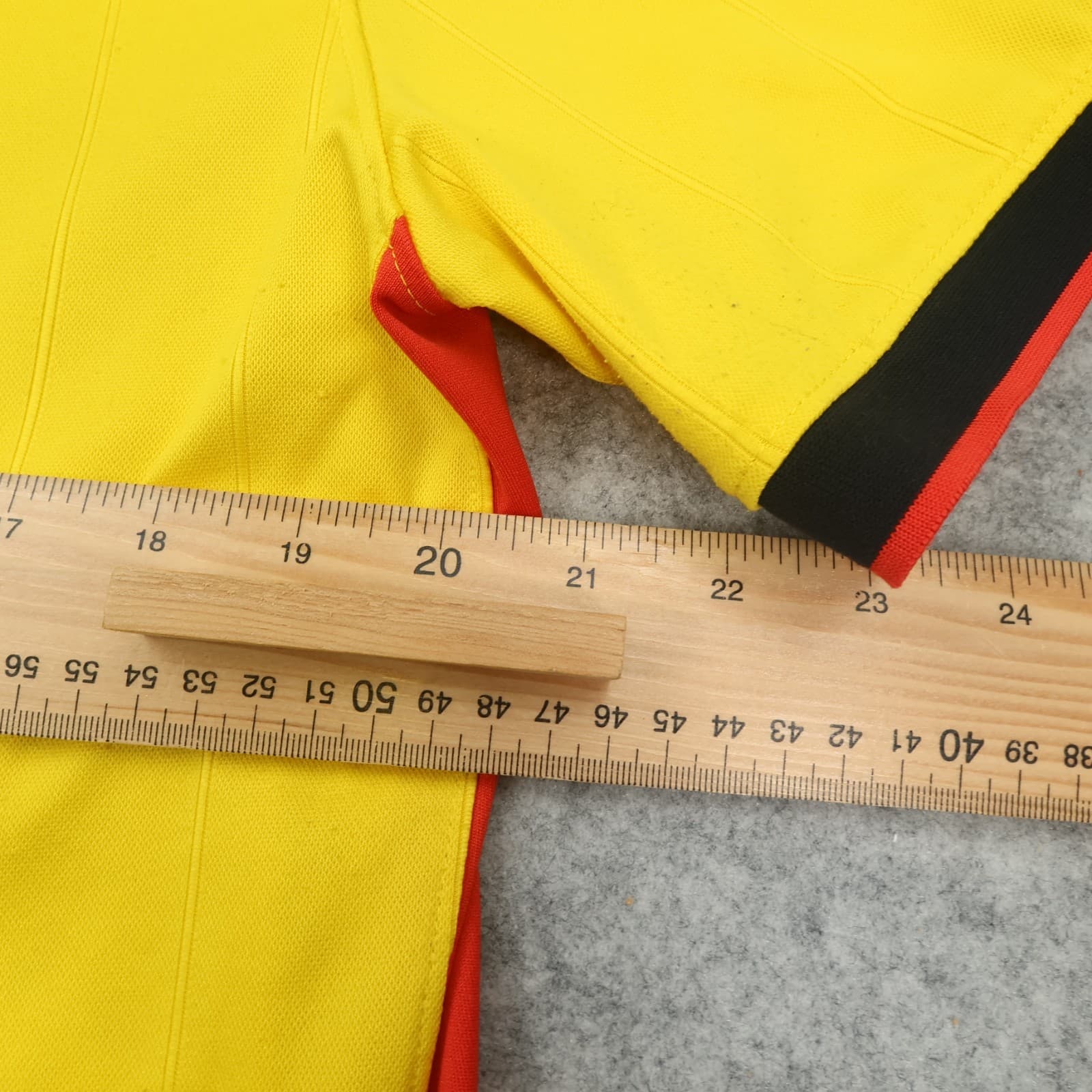 Watford Shirt Large Yellow Home Kit 2016 2017 DryWorld Football Jersey photo 13