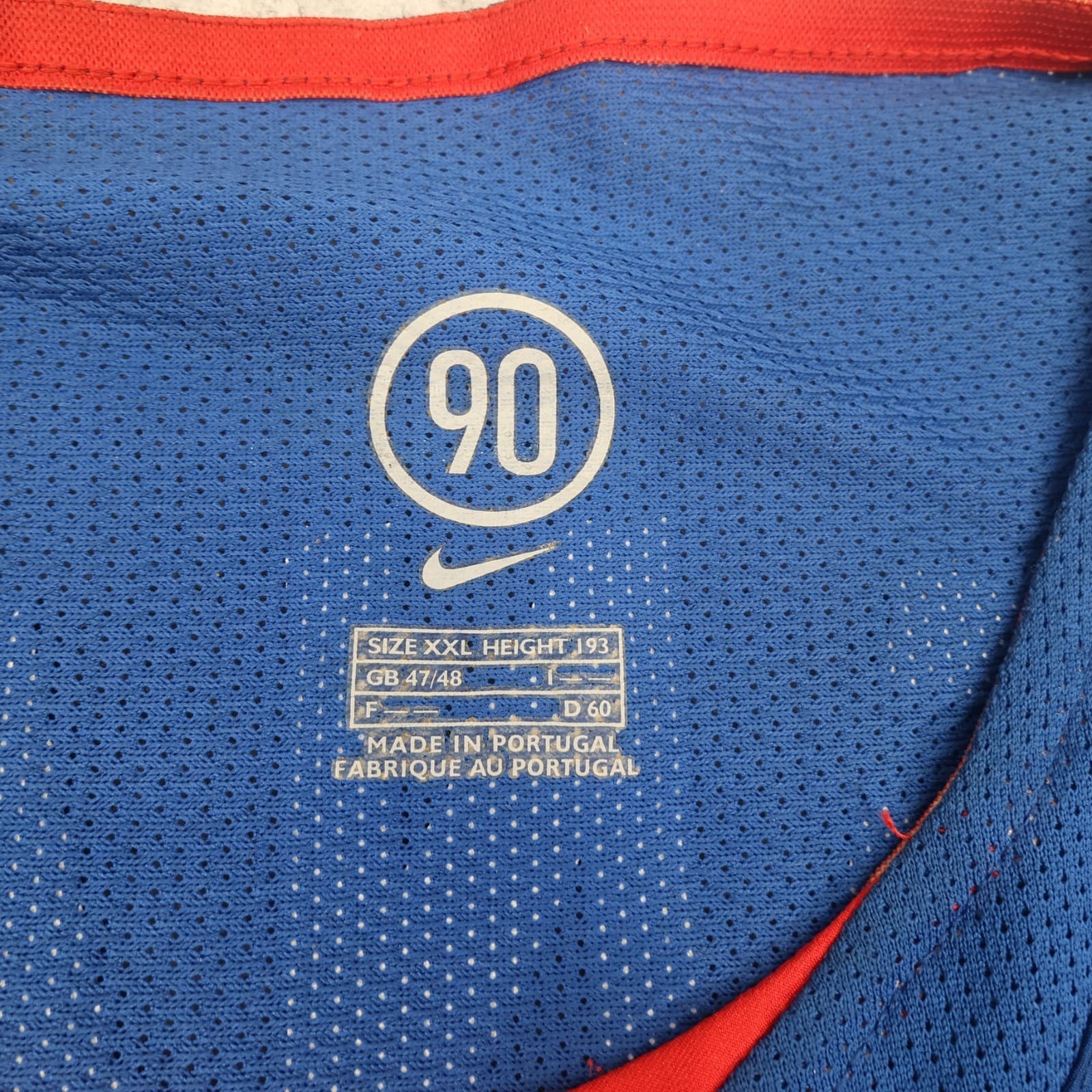 Vintage Arsenal Shirt 2XL Blue Away 2004 2006 Nike Soccer Jersey Thierry Henry photo 10
