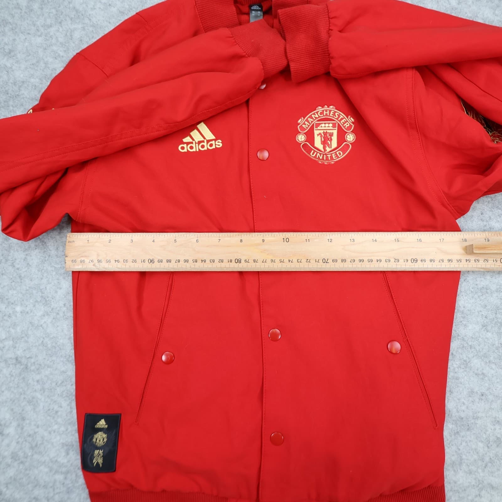 Manchester United Jacket Extra Small Red Adidas Chinese New Year XS 2019 2020 photo 11