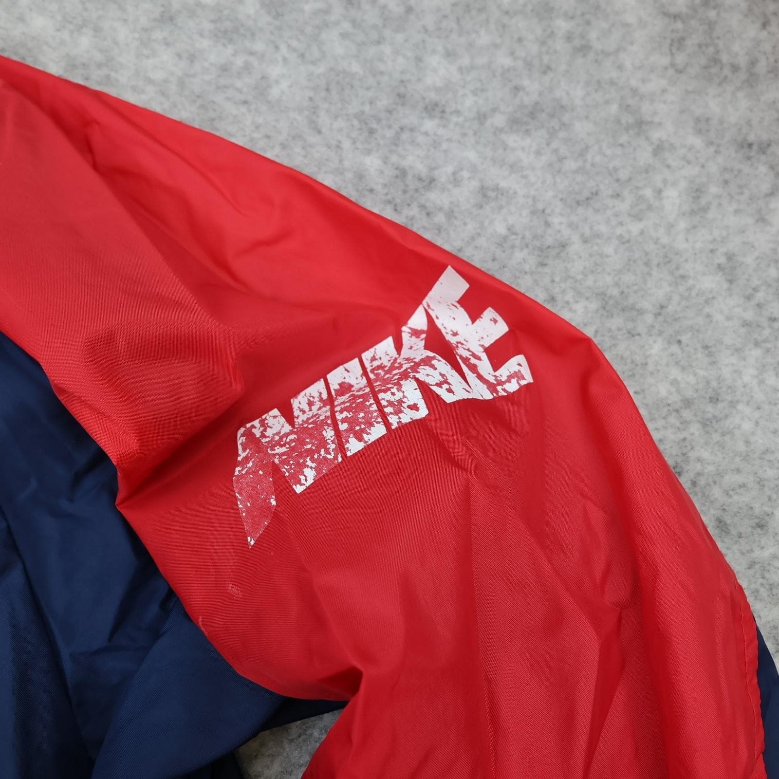 Vintage Arsenal Jacket Mens Small Navy Red Football Nike The Gunners 90s photo 5