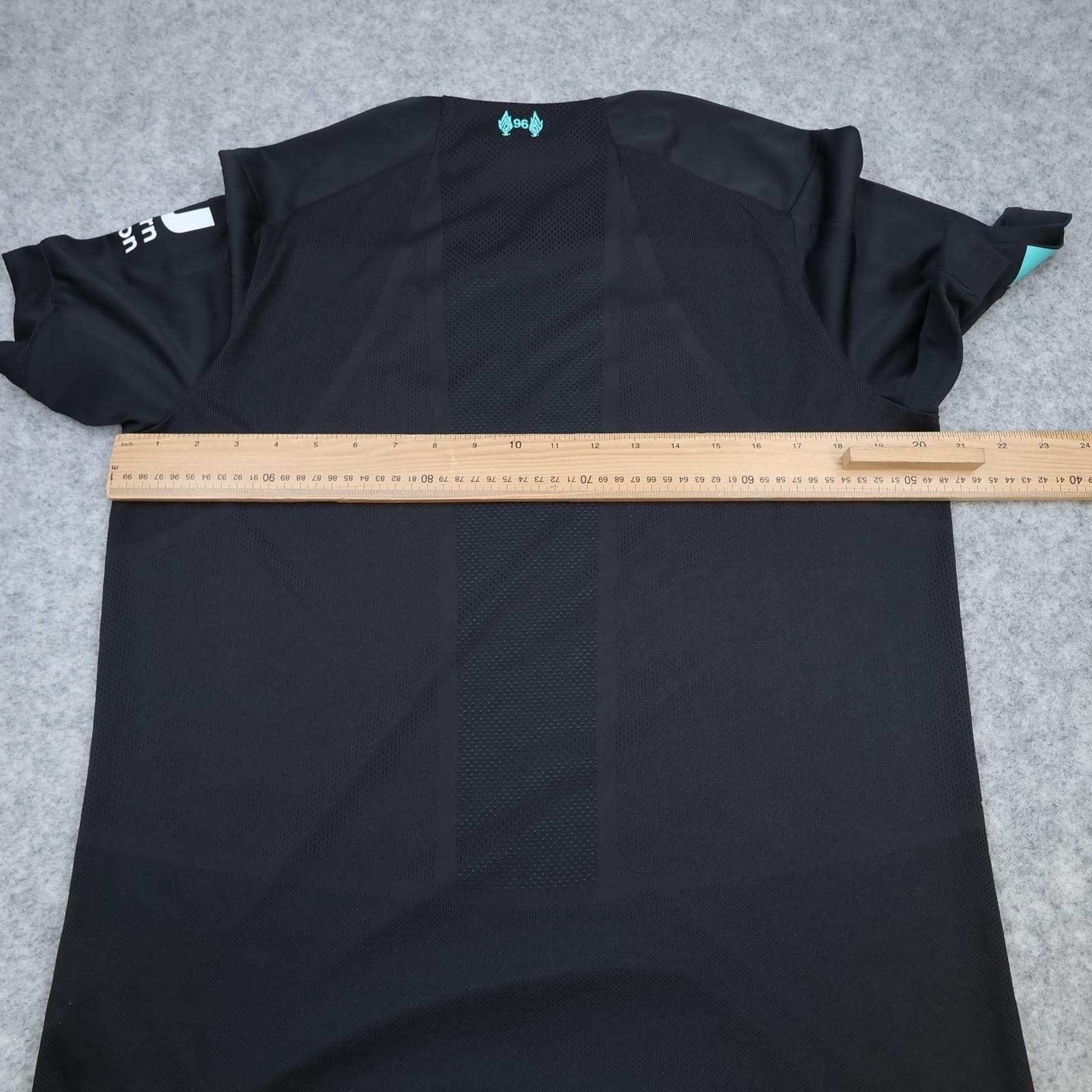 Liverpool Shirt Mens Medium Black 3rd Kit 2019 2020 Football New Balance Jersey photo 9