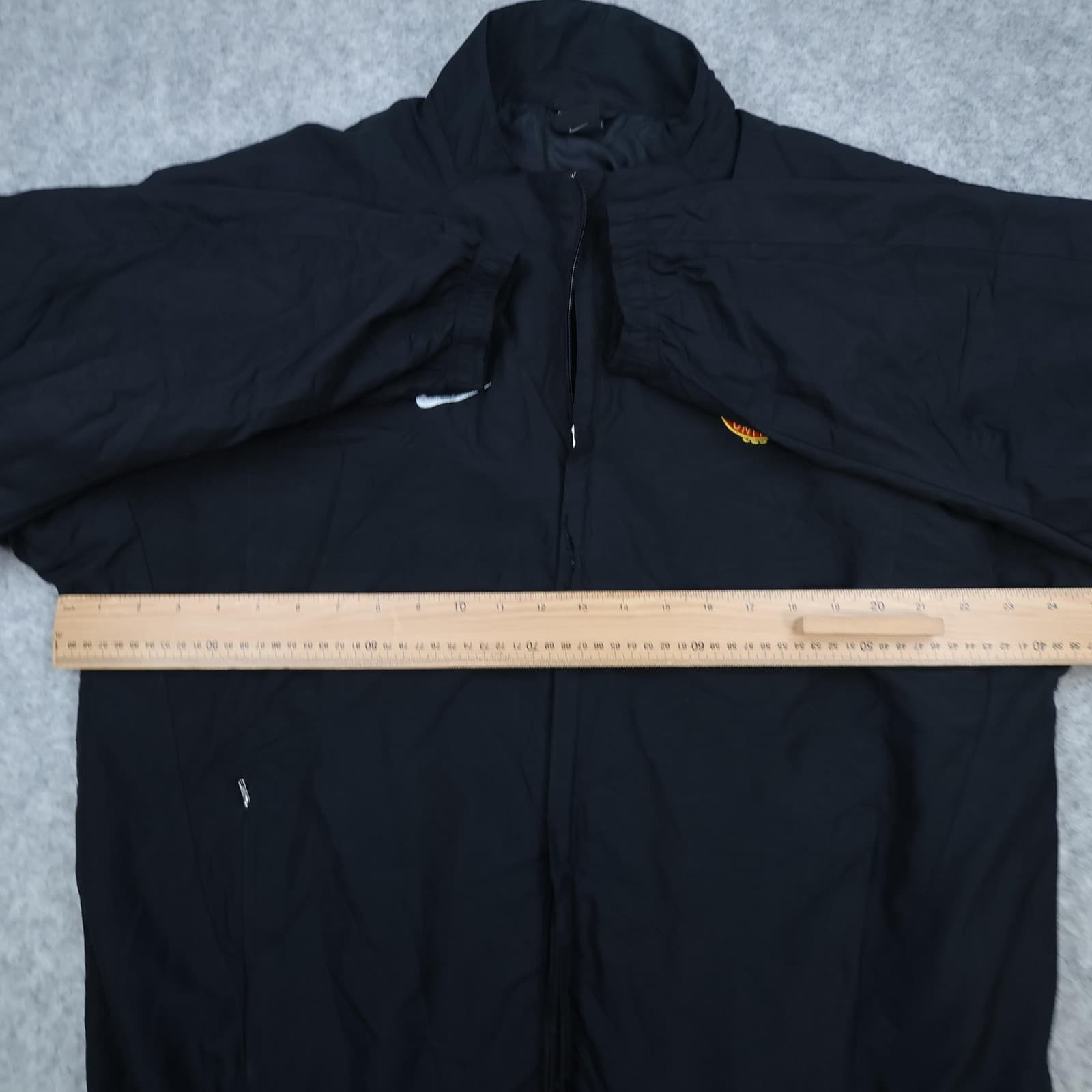 Manchester United Jacket Mens Large Black EPL 2002 2003 Nike Full Zip Training photo 10