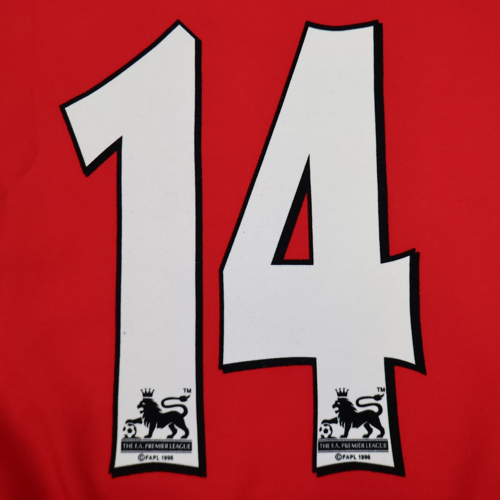 Arsenal Shirt Extra Large Red Home 2000 2004 Henry Invincibles Soccer Jersey photo 5