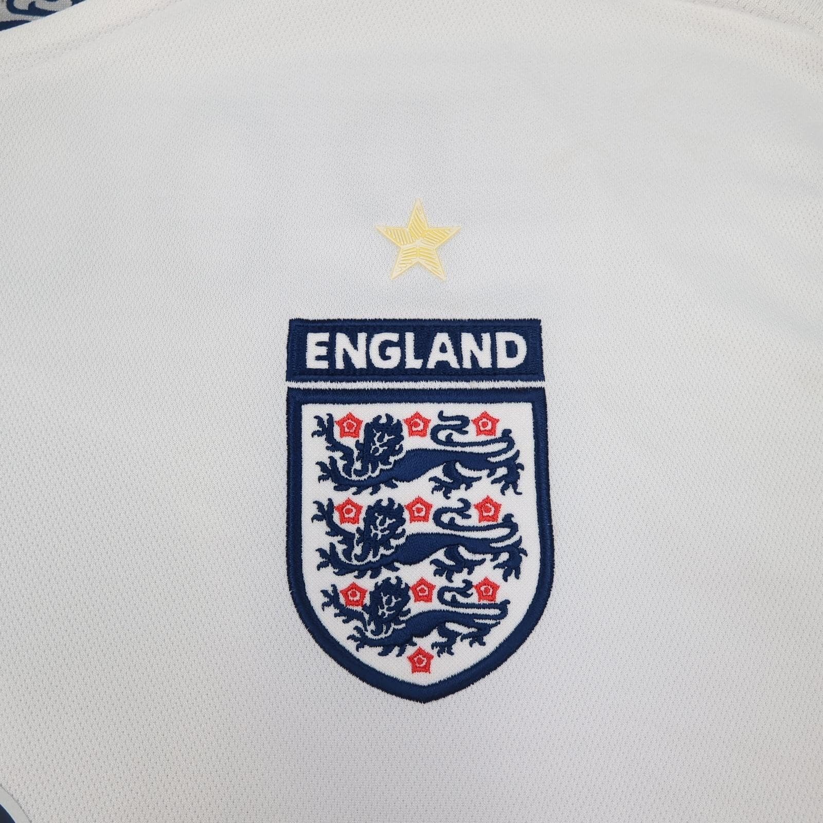 Vintage England Home Shirt Mens 2XL White 2005 2007 Football Umbro Rooney 9 photo 6