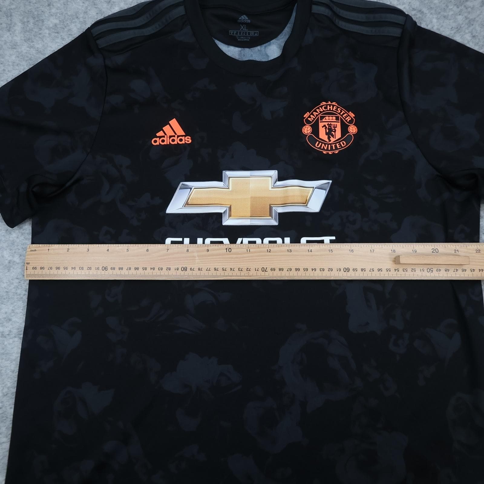 Manchester United Shirt Mens XL 3rd Kit 2019 2020 Football Adidas James 21 photo 11