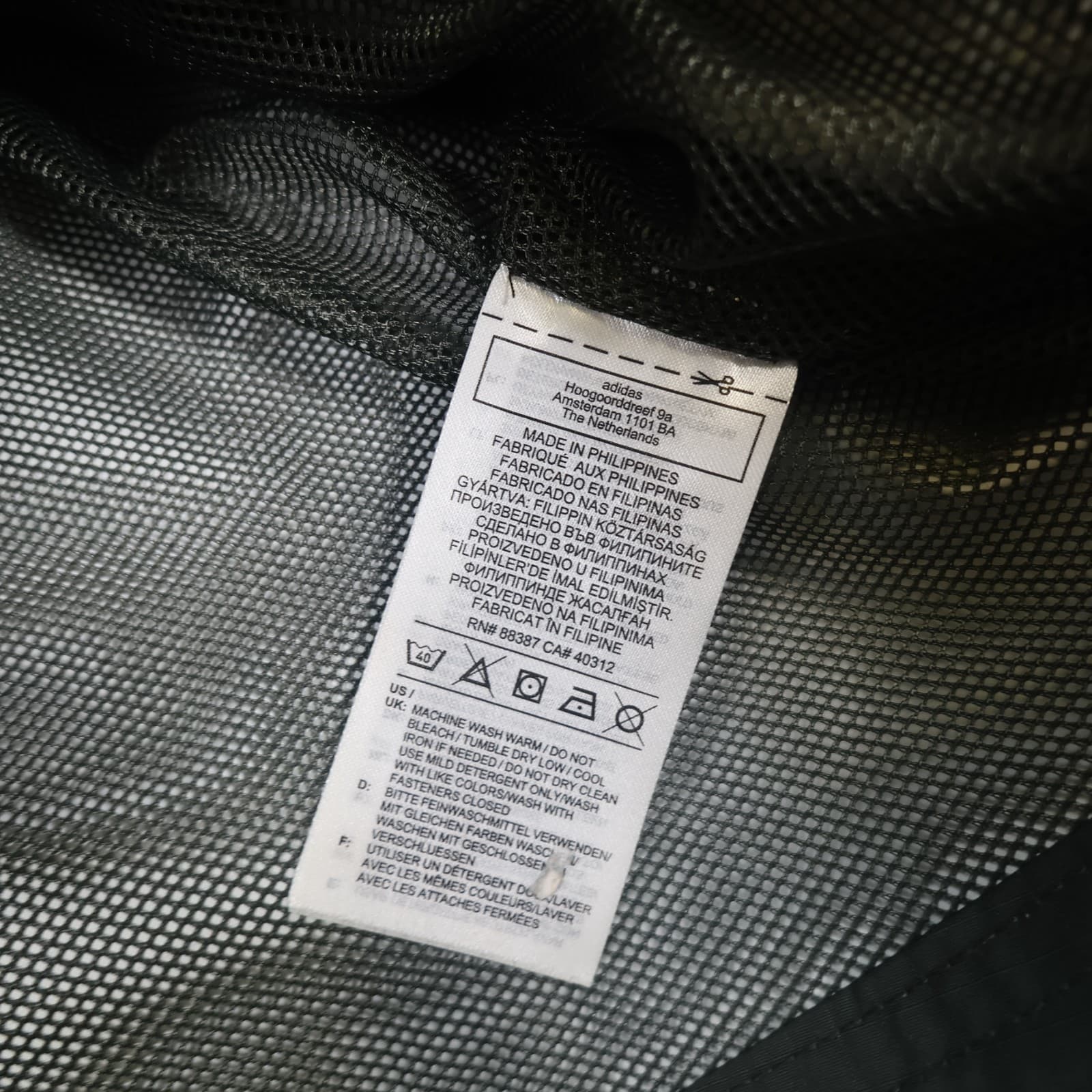 Manchester United Rain Jacket Small Grey Training Adidas 2020 2021 Zipped Hooded photo 6