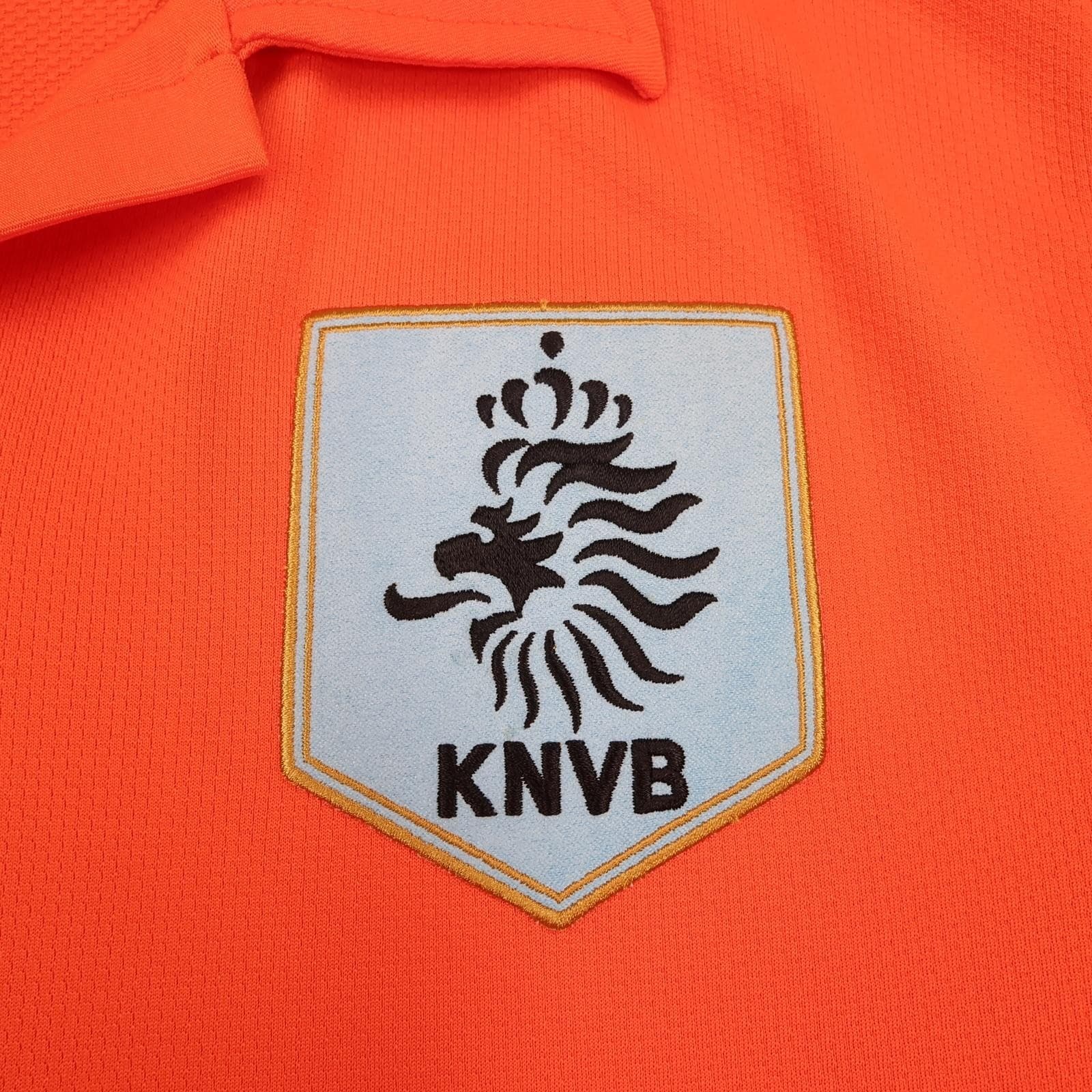 Netherlands Home Shirt Mens Medium Orange 2006 2008 Nike Sphere Dry Jersey photo 3