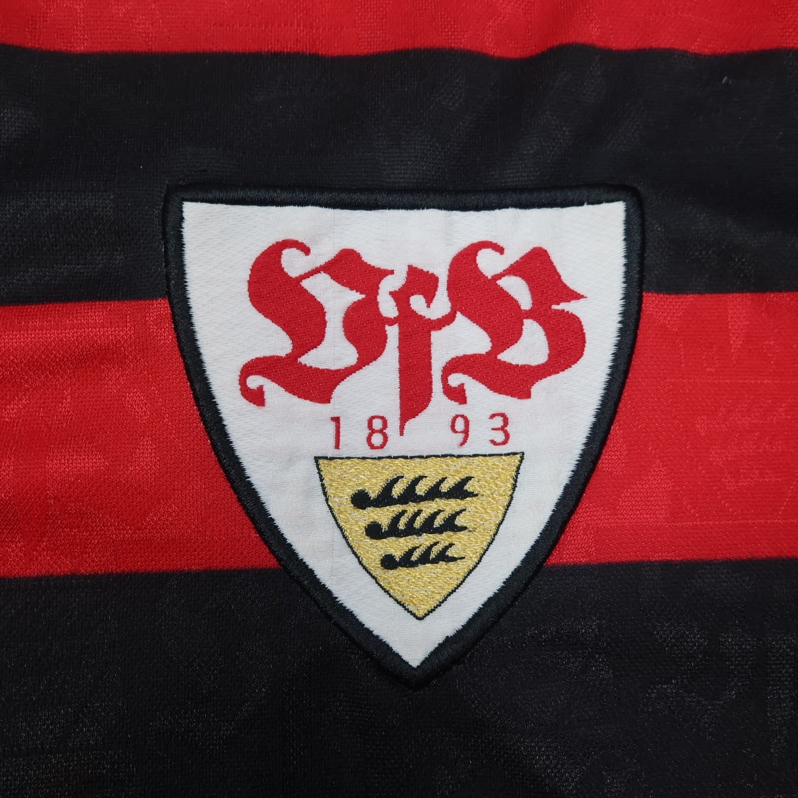 Vintage VFB Stuttgart Away Shirt Red Extra Large Kit Adidas Jersey 1997 1998 photo 4