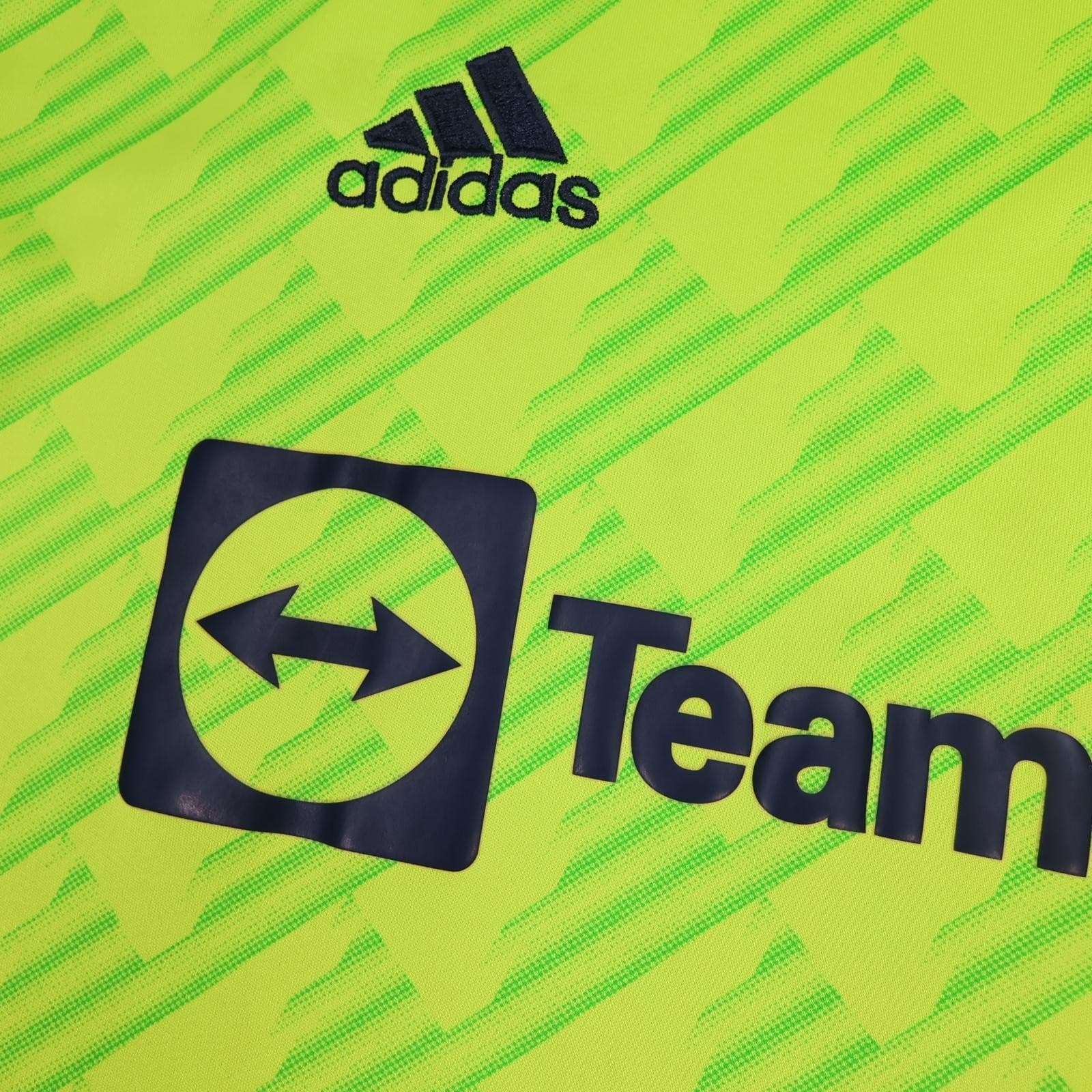 Manchester United Shirt Mens Large 3rd Kit 2022 2023 Football Adidas Jersey photo 4