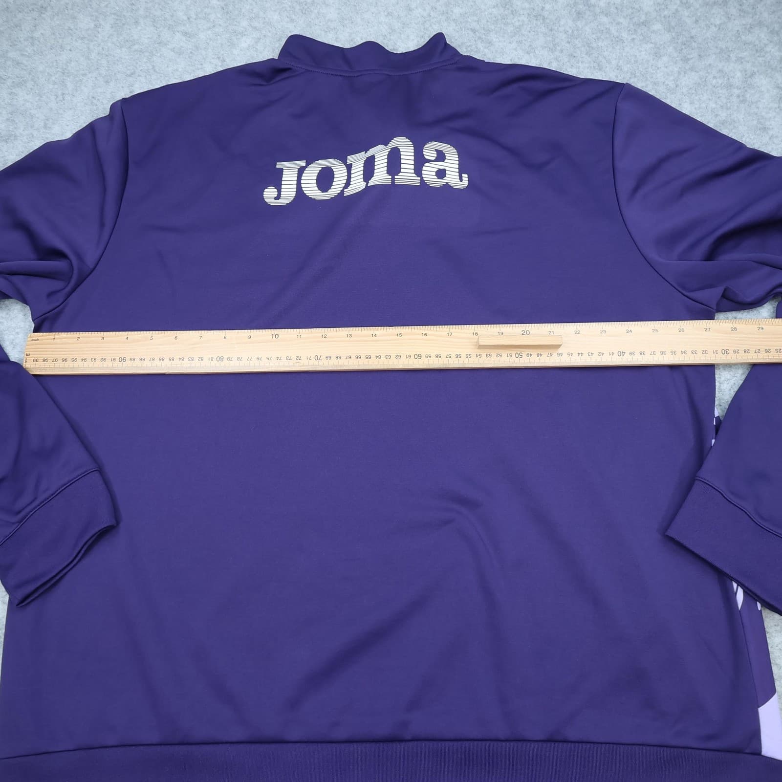 Hibernian Training Top Mens 4XL Purple 2024 Tracksuit Soccer Pullover 1/4 Zip photo 7